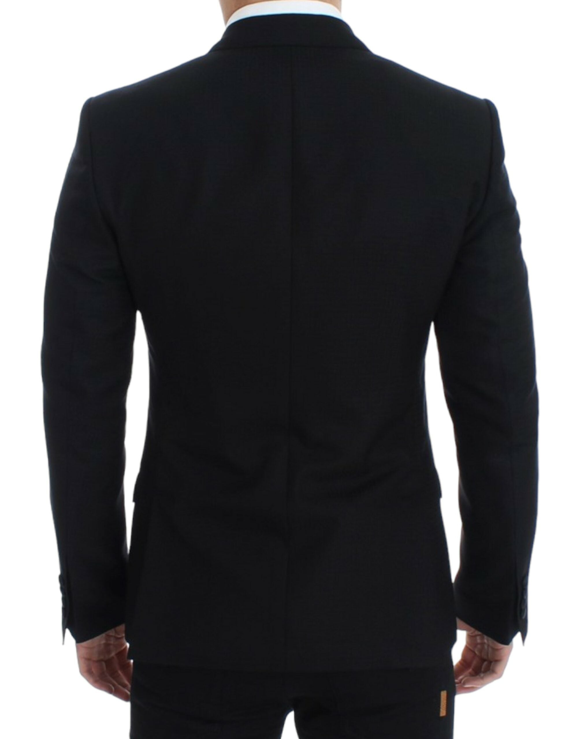 Dolce & Gabbana Eleganter schwarzer Sicilia-Blazer aus Seidenmischung