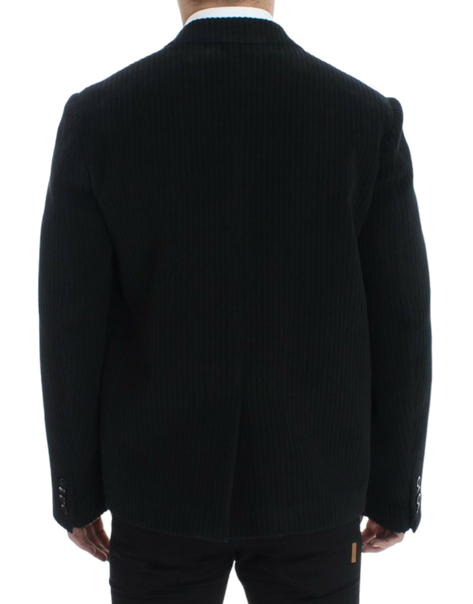 Dolce & Gabbana Elegante schwarze Martini-Blazerjacke