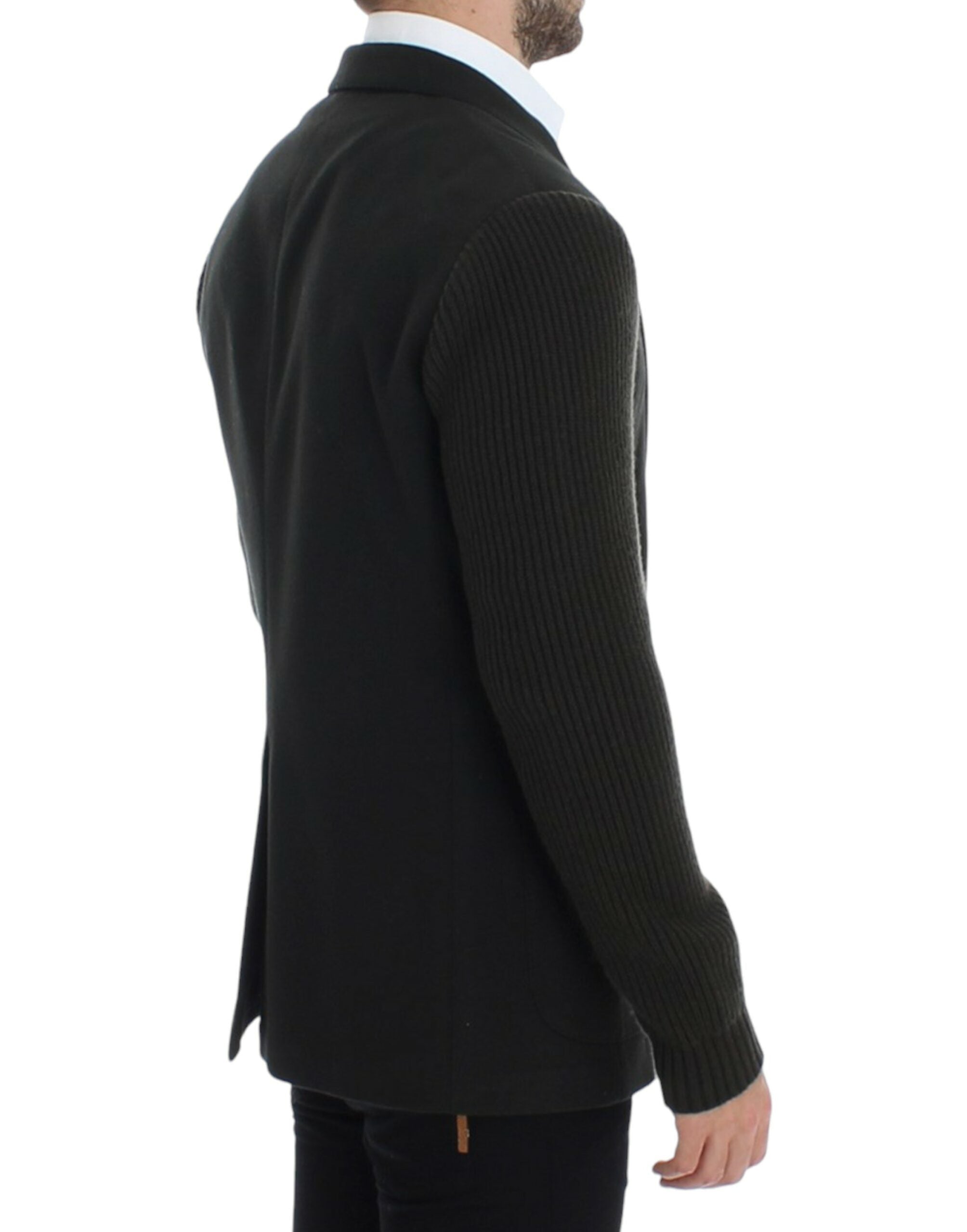 Dolce & Gabbana Elegante grüne Kaschmir-Blazerjacke