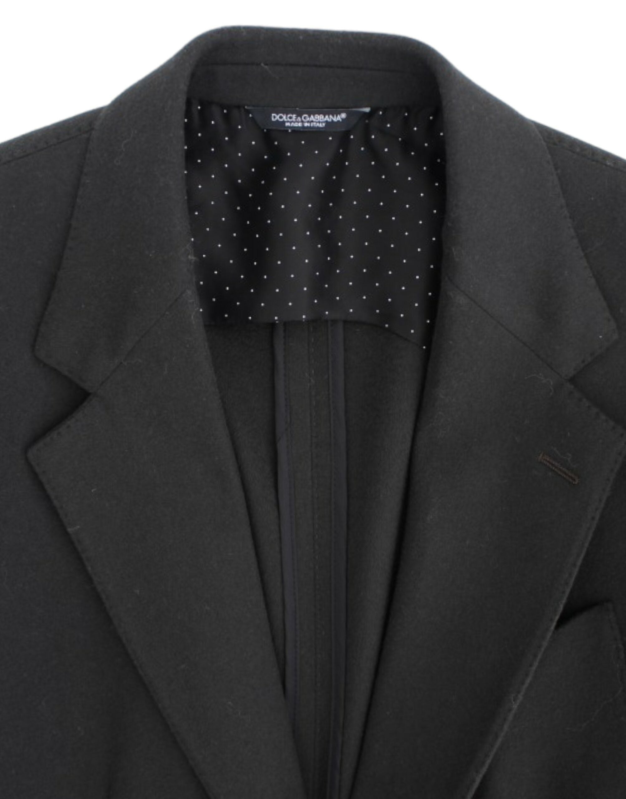 Dolce & Gabbana Elegante grüne Kaschmir-Blazerjacke