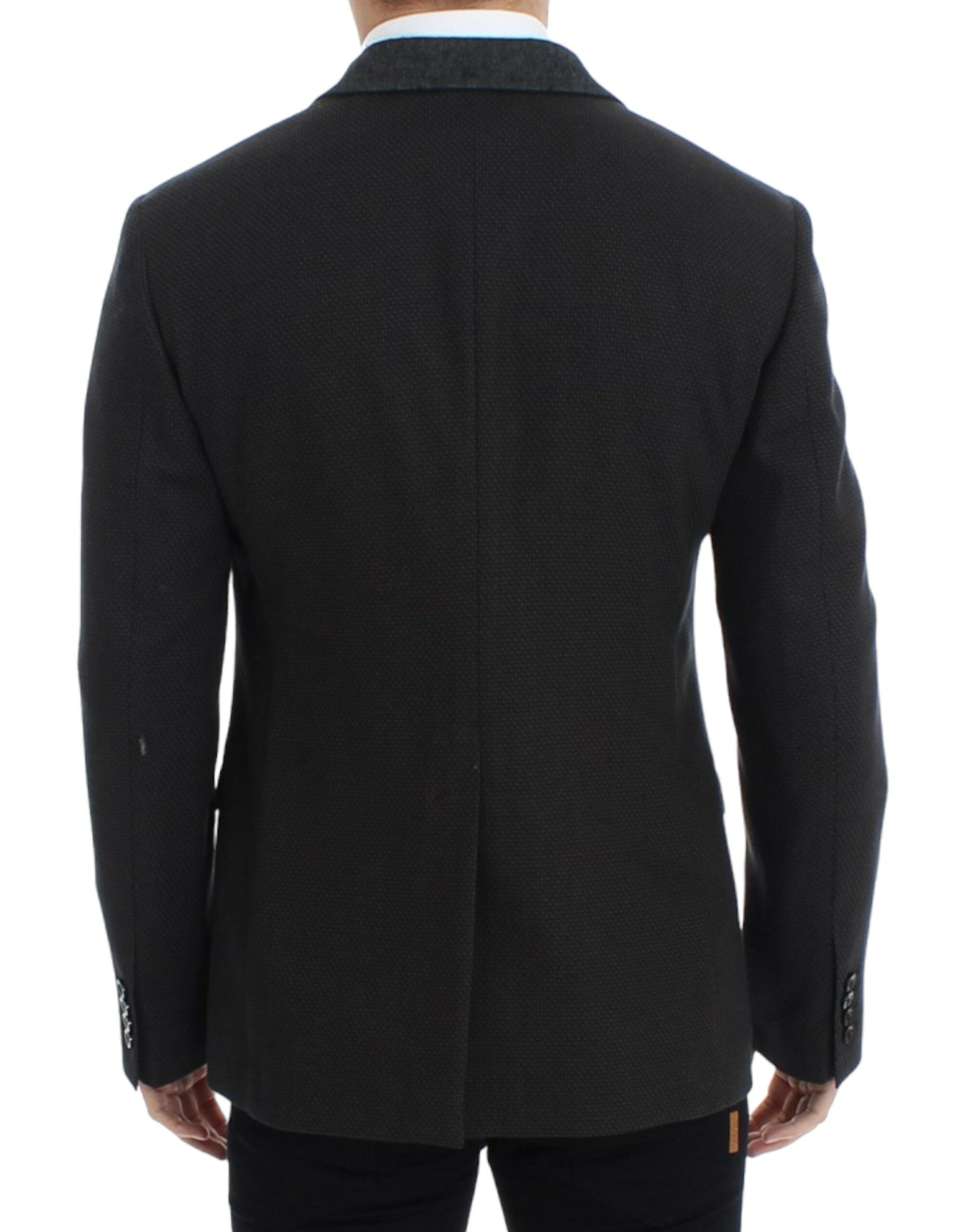 Sacou elegant Dolce & Gabbana, croială slim, cu două rânduri de nasturi
