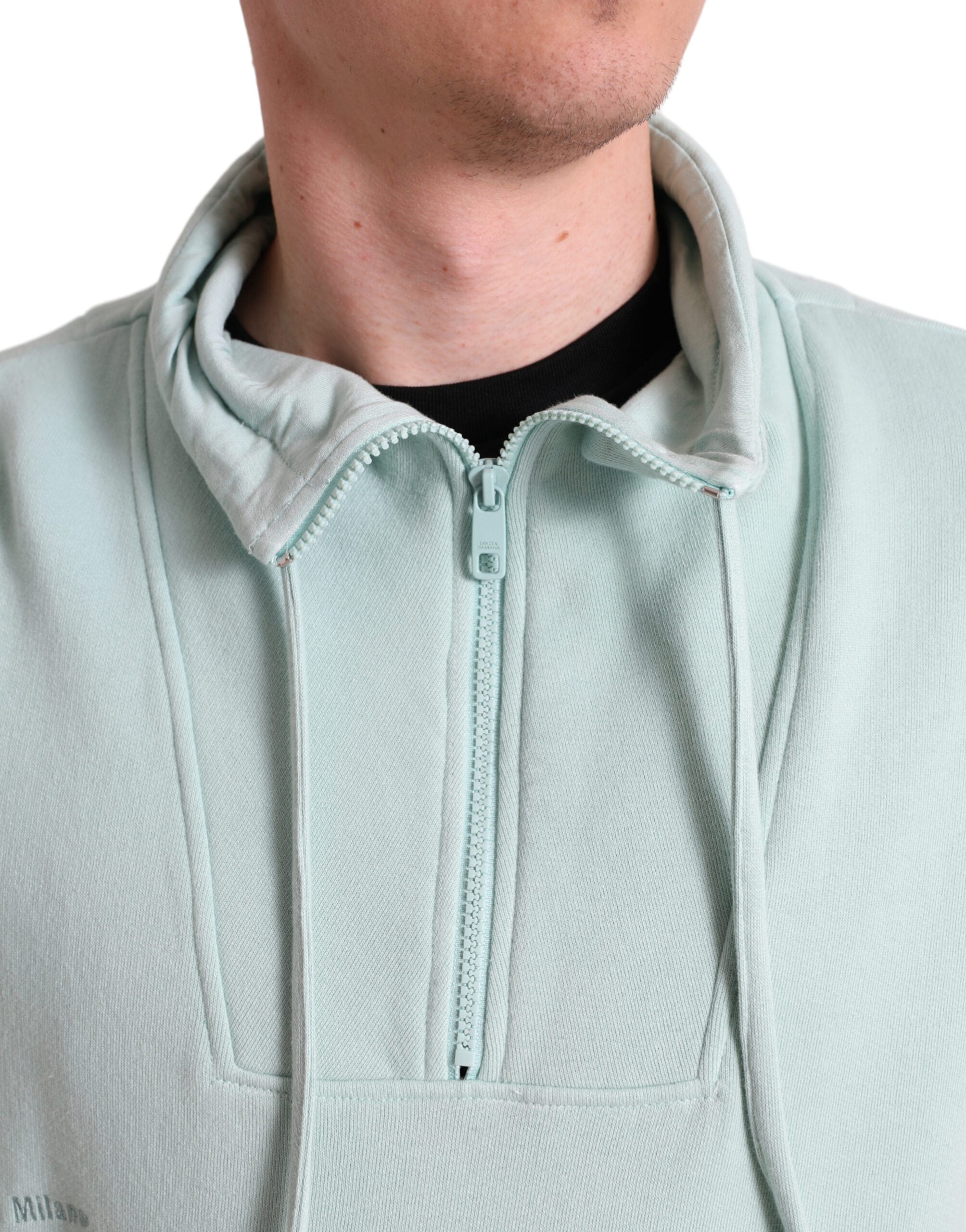 Dolce & Gabbana Schicker mintgrüner Pullover