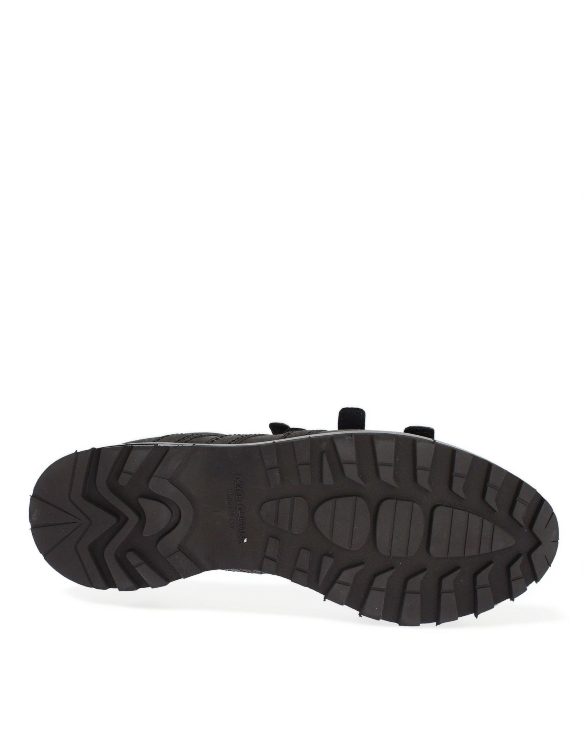 Dolce & Gabbana Elegante Stiefeletten aus grauem Leder