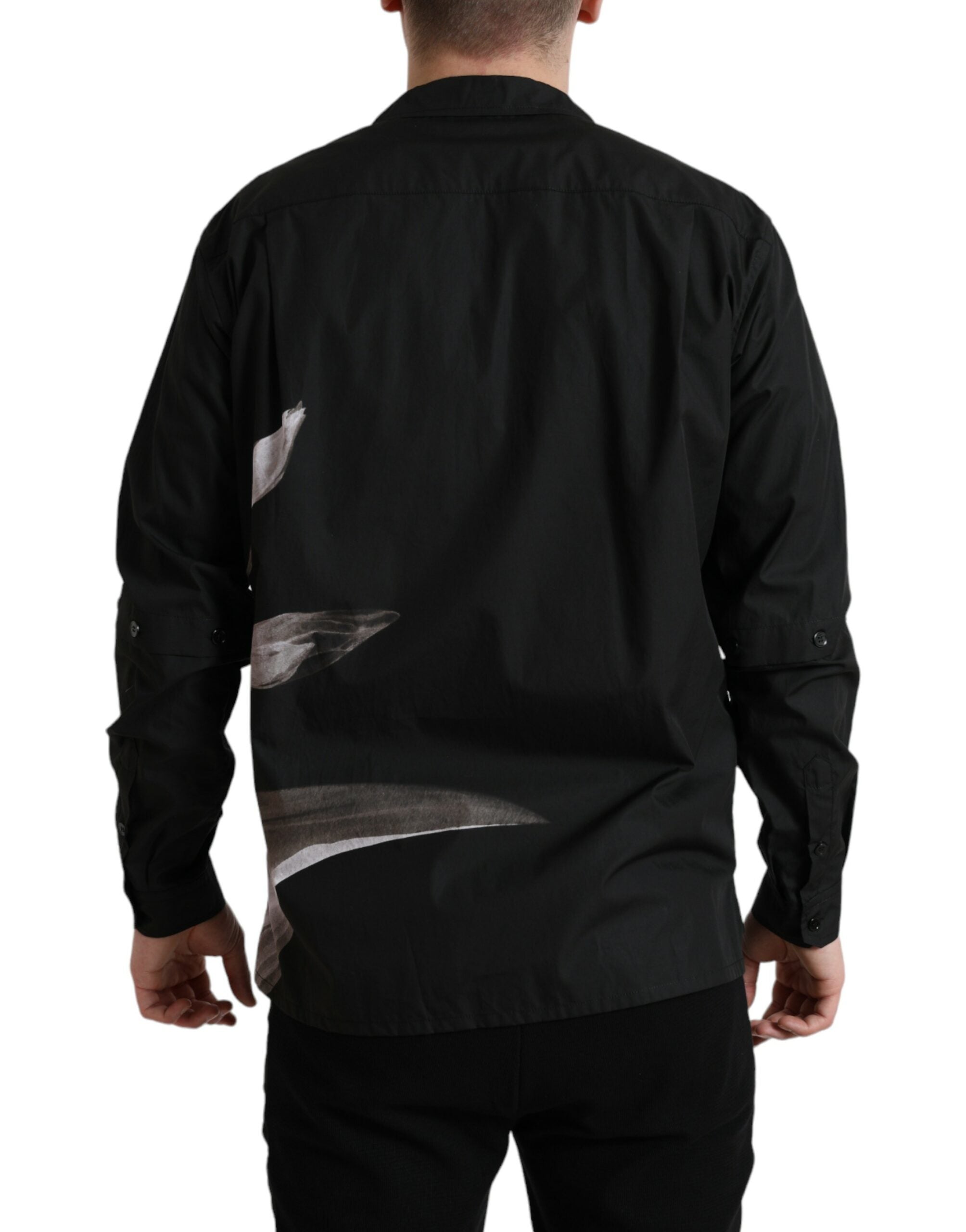 Dolce & Gabbana – Elegantes Button-Down-Hemd mit Blumenmuster