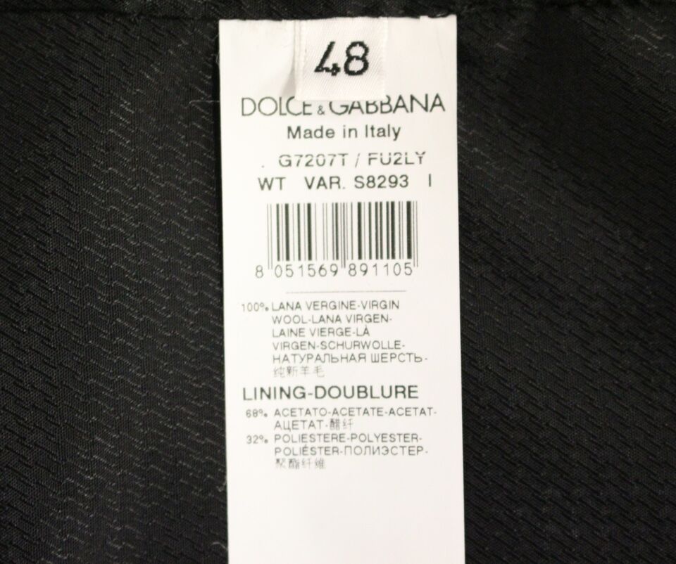 Dolce & Gabbana Elegante graue Wollweste