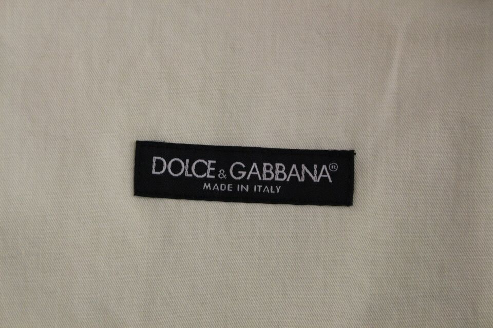 Dolce & Gabbana Elegante schwarze Manchester-Weste