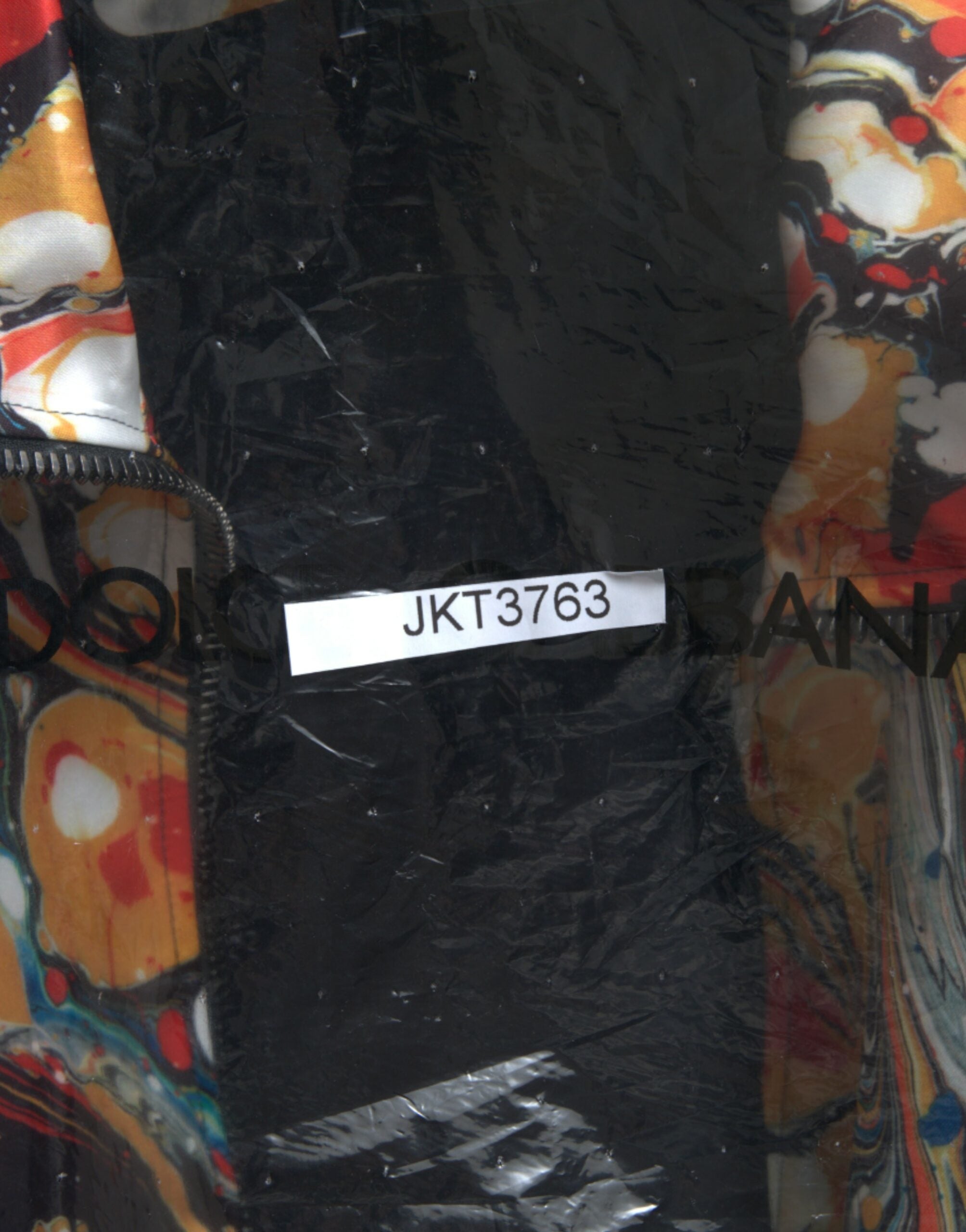 Dolce & Gabbana Jachetă bomber abstractă colorată