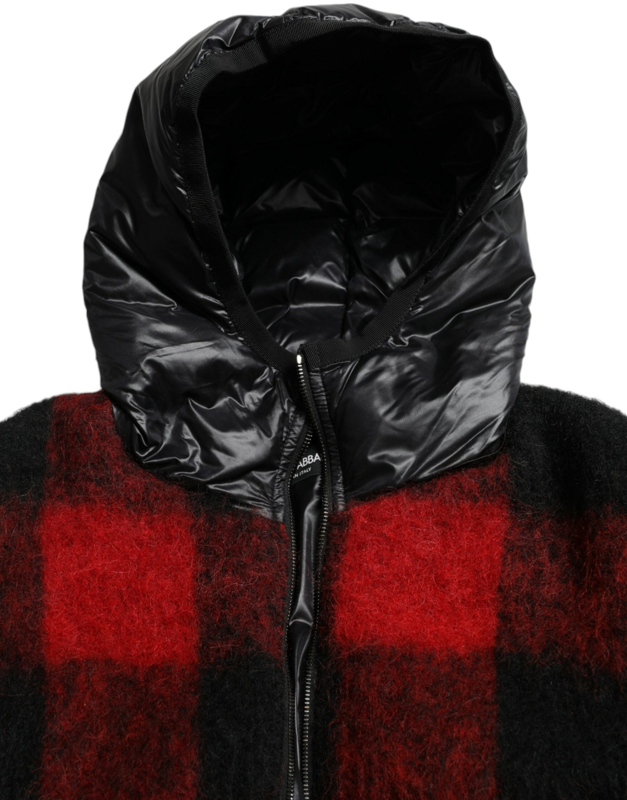 Jachetă poncho elegantă cu model Buffalo Check de la Dolce & Gabbana