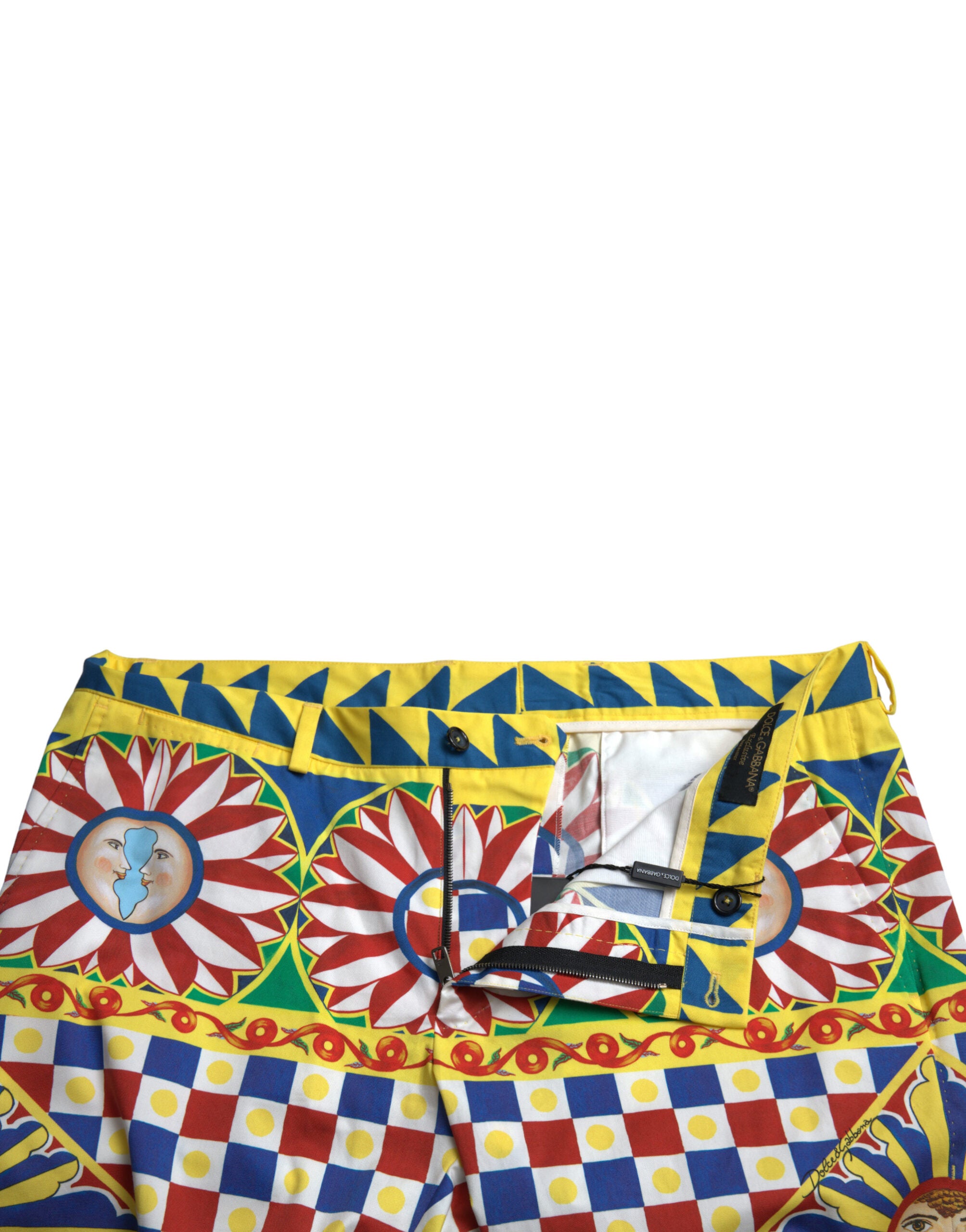 Dolce & Gabbana Bermudashorts mit mehrfarbigem Print