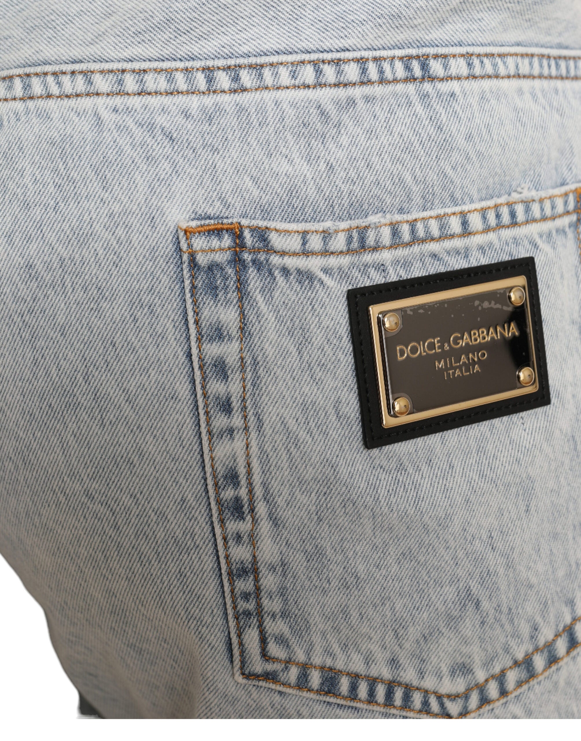 Dolce & Gabbana – Bermudashorts aus Baumwolle mit mehrfarbigem Blumenmuster