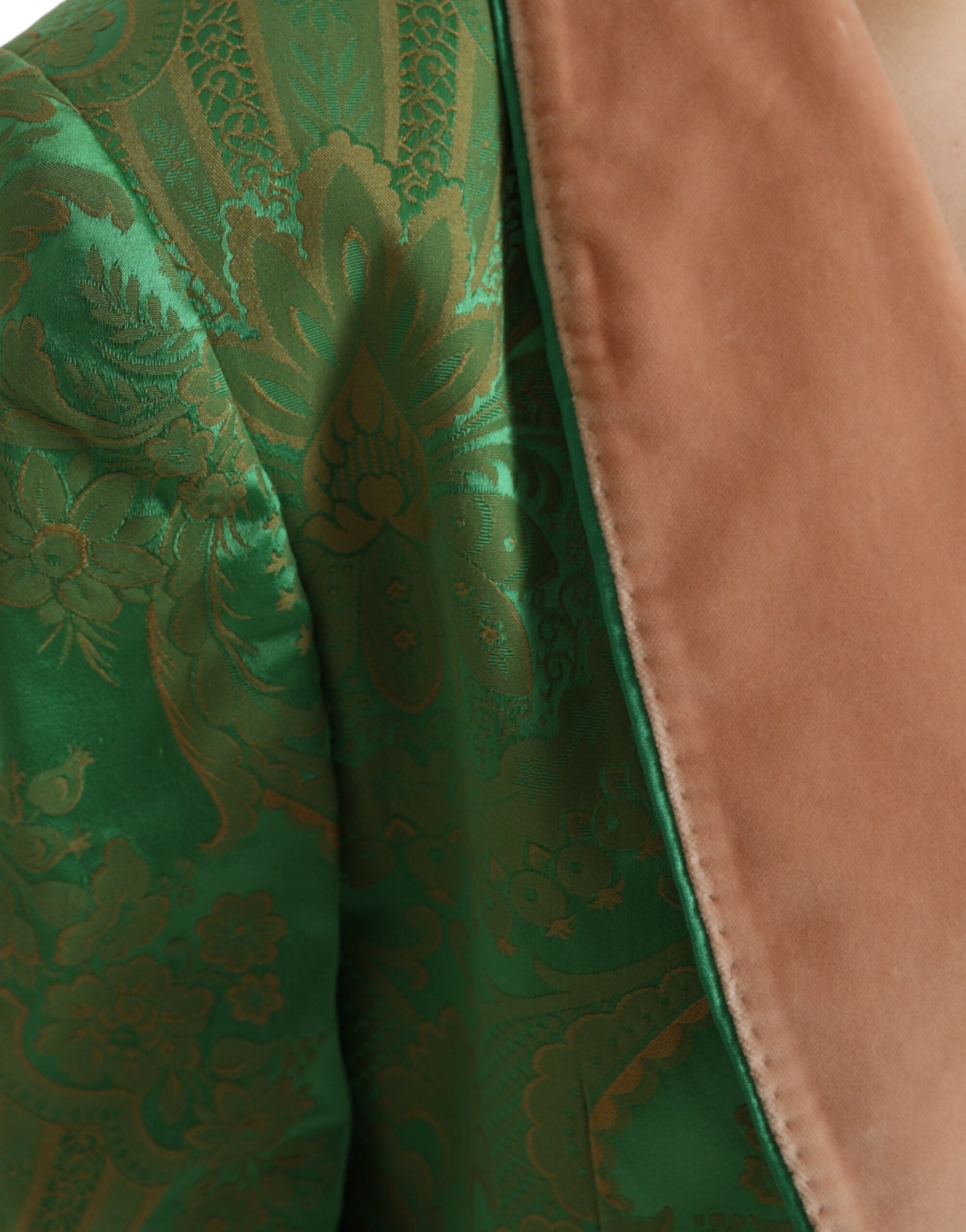 Dolce & Gabbana – Zweireihiger Blazer mit floraler Eleganz