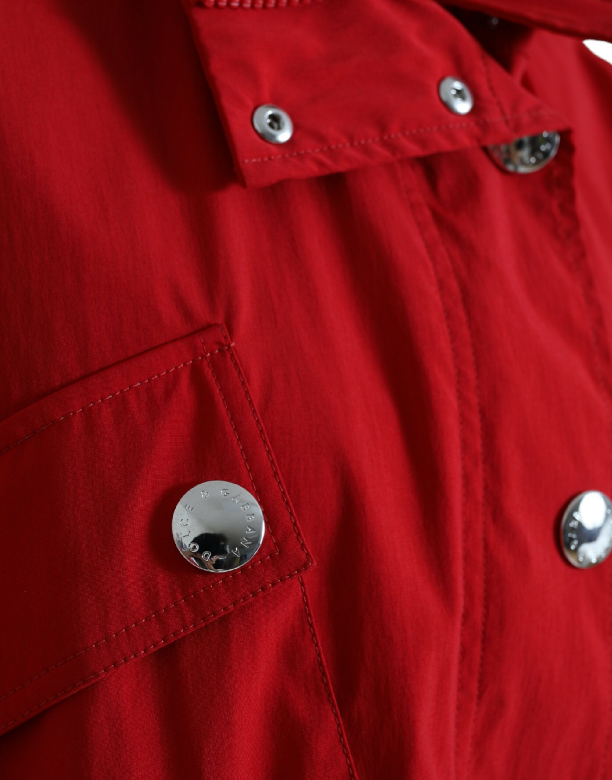 Dolce & Gabbana Elegante rote Langarmjacke