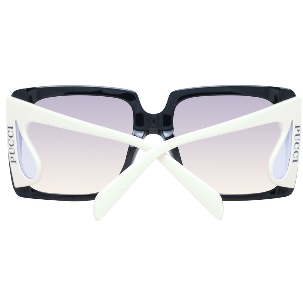 Emilio Pucci Schwarze Damen-Sonnenbrille