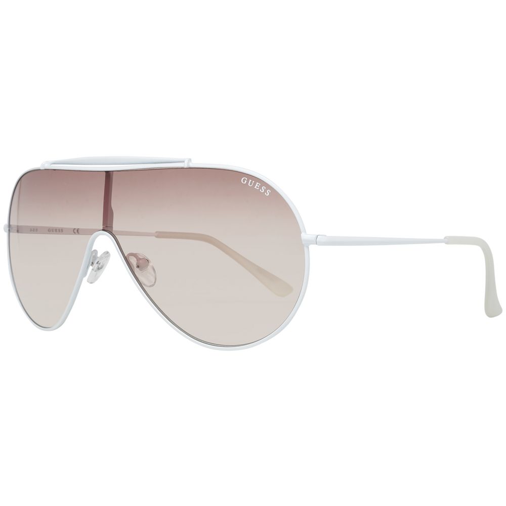 Ochelari de soare Guess albi pentru femei