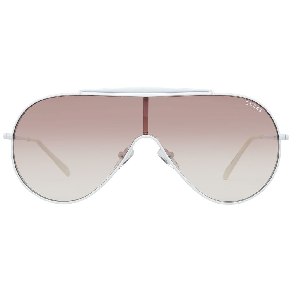 Ochelari de soare Guess albi pentru femei