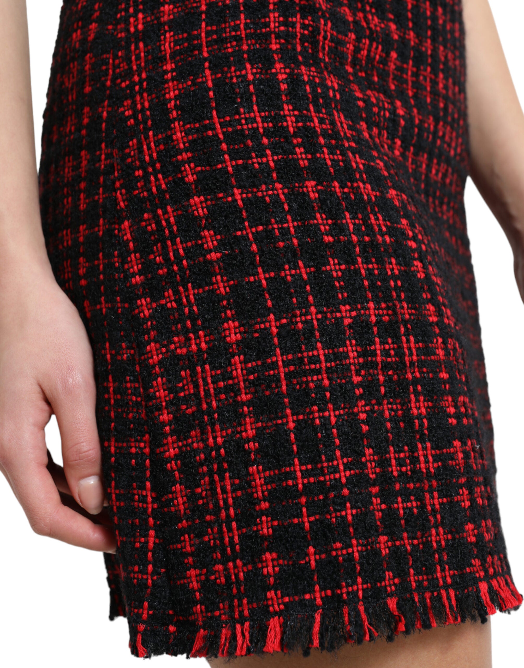 Dolce & Gabbana – Verlockender Minirock mit hoher Taille und Schottenmuster