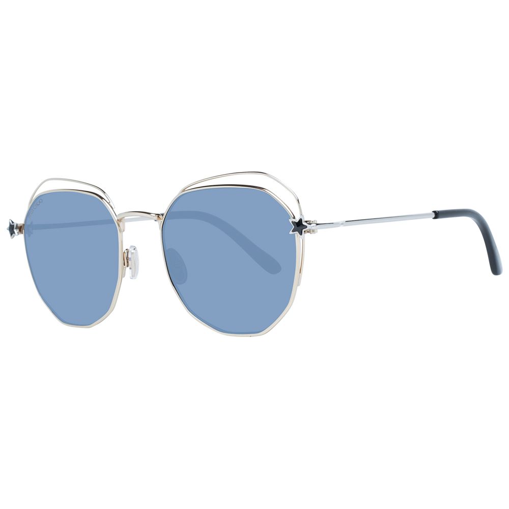 Ochelari de soare Jimmy Choo aurii pentru femei