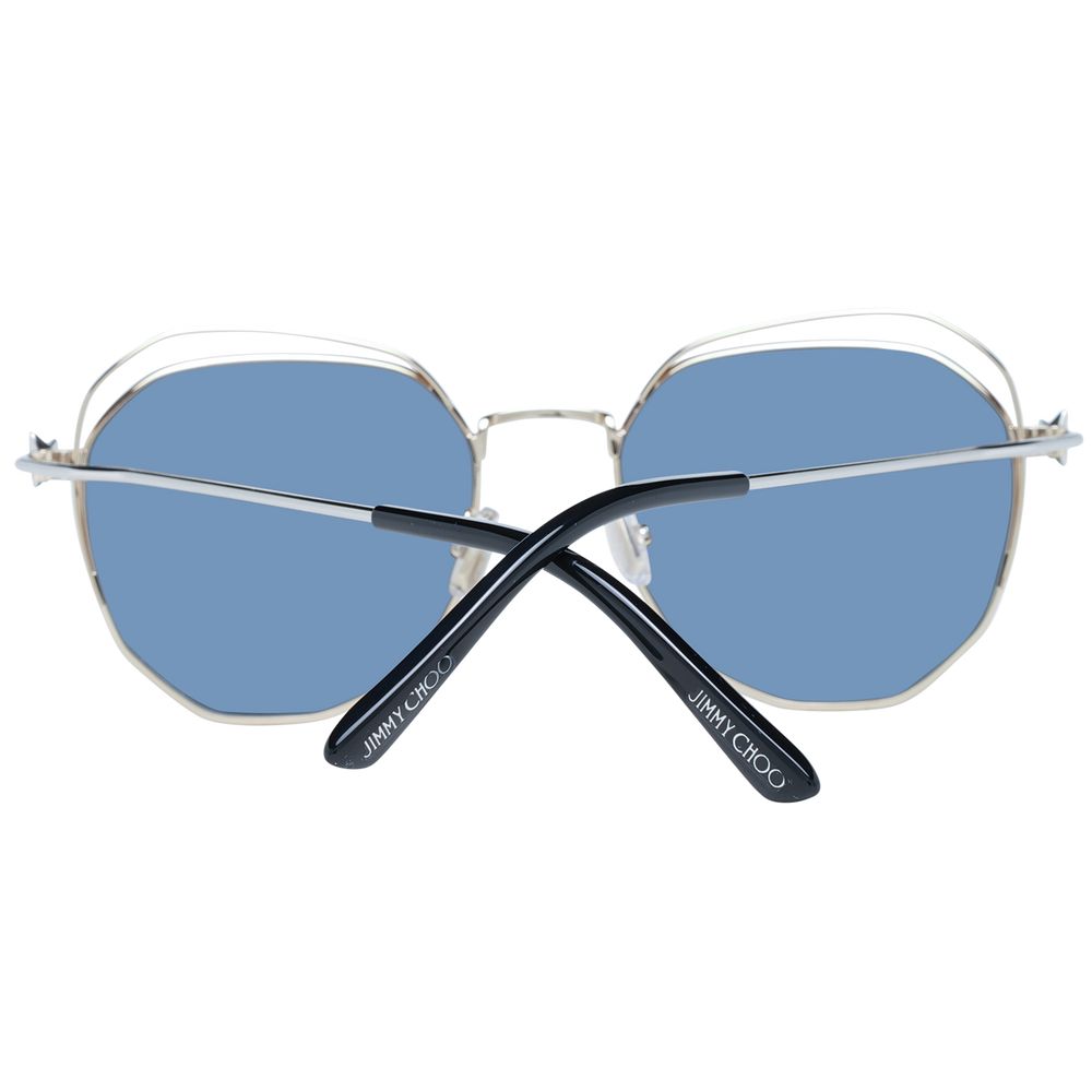 Ochelari de soare Jimmy Choo aurii pentru femei
