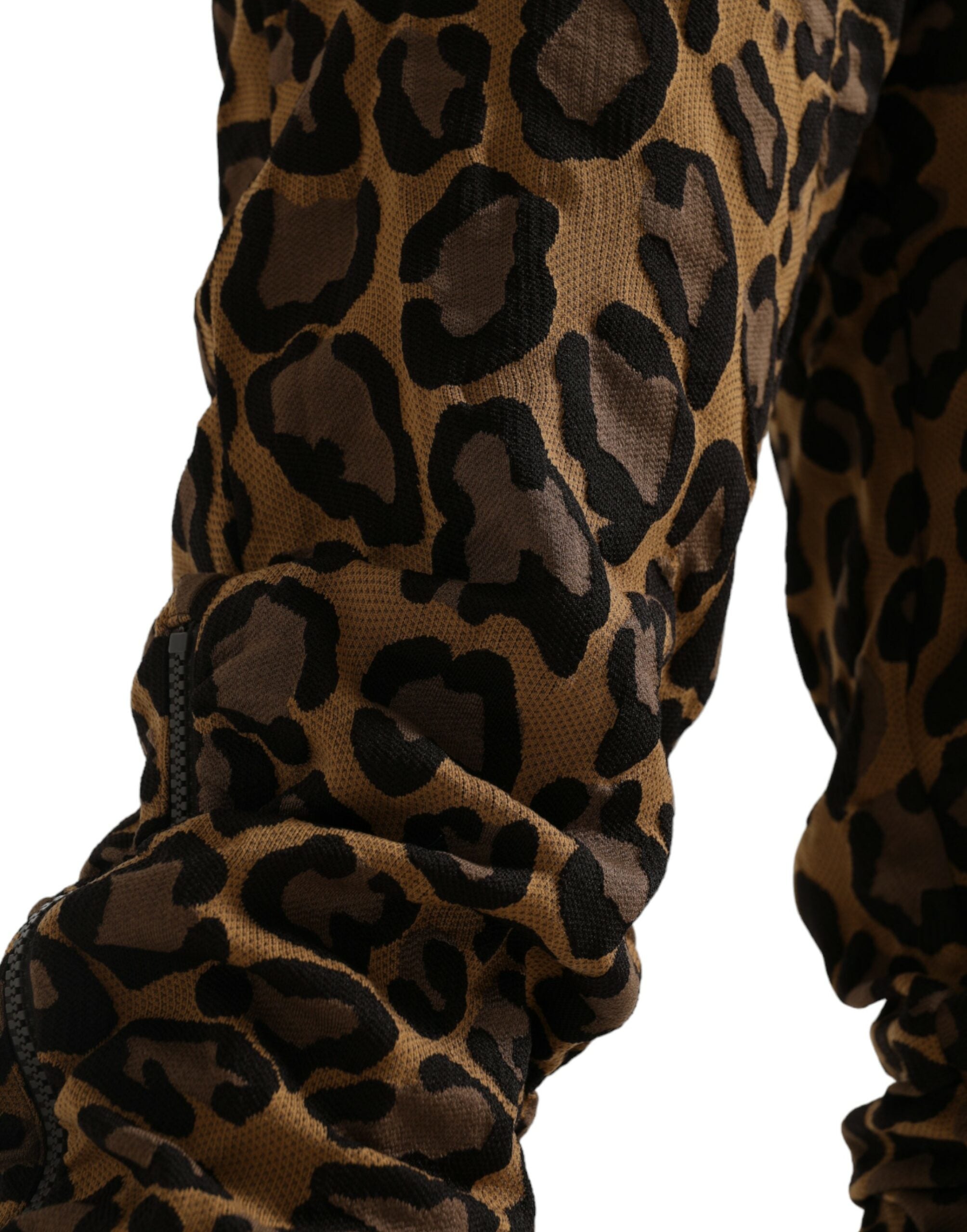 Dolce & Gabbana Schicke Jogginghose mit Leopardenmuster