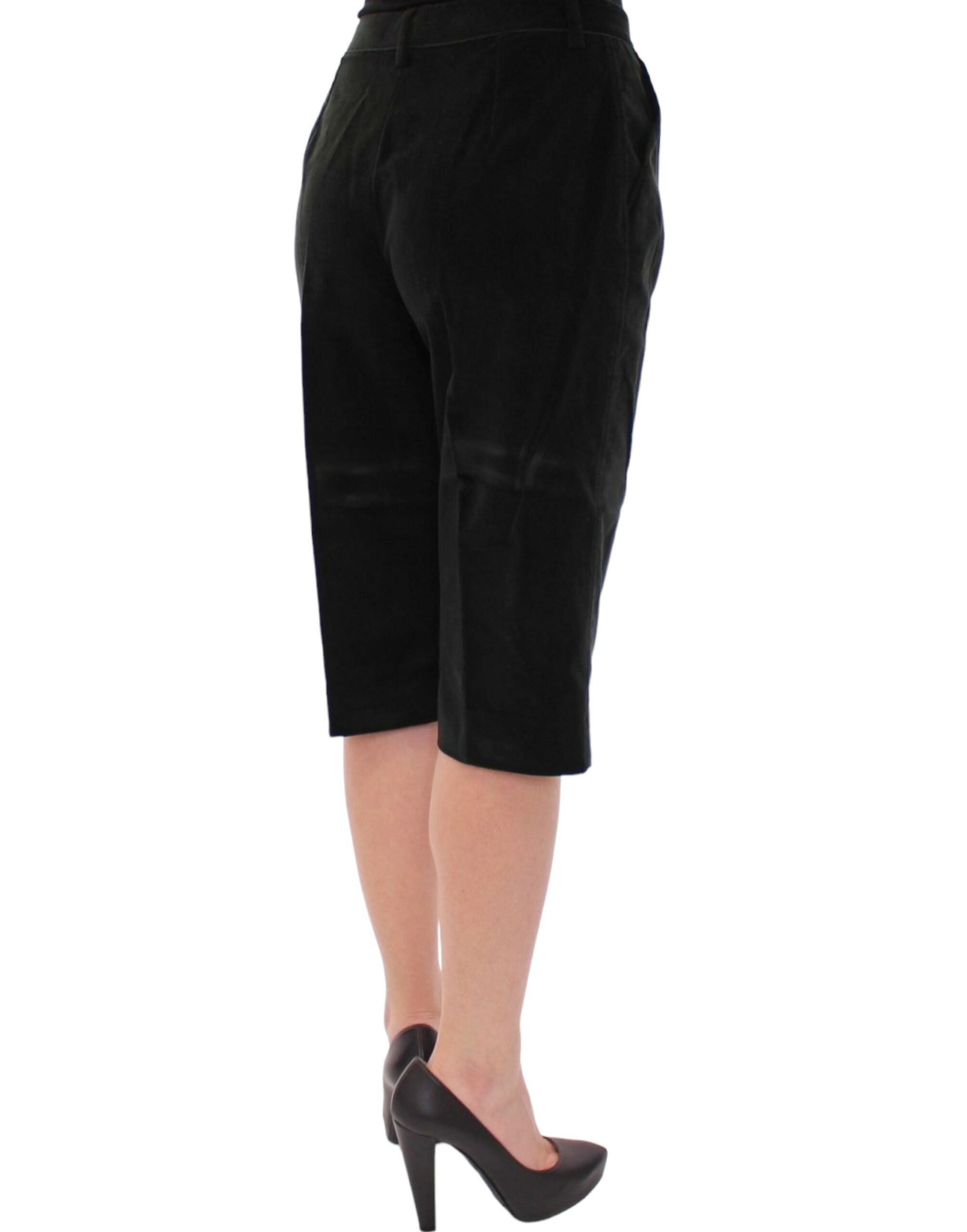 Dolce & Gabbana Elegante Designer-Shorts in Schwarz