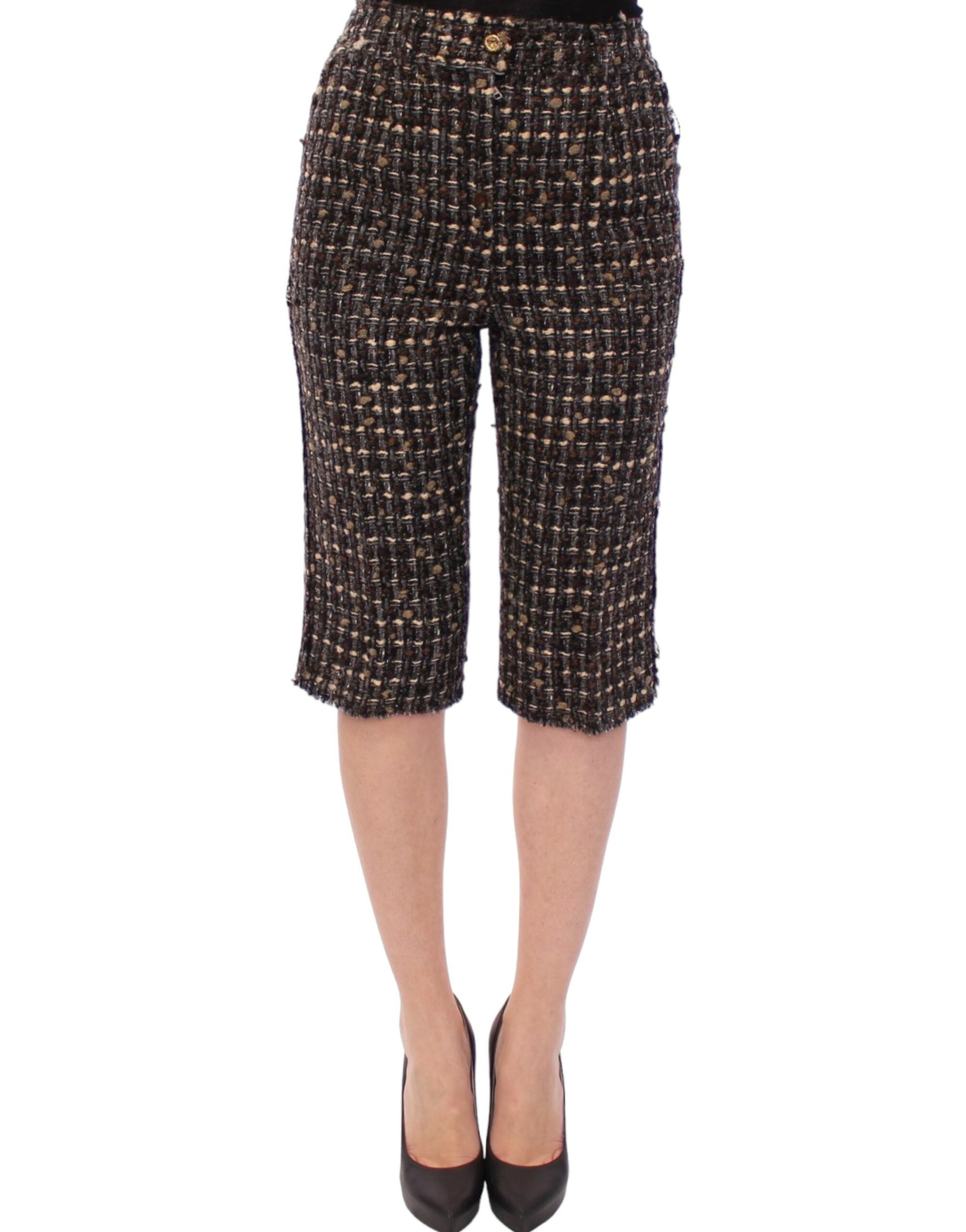 Dolce & Gabbana Exquisite mehrfarbige Artisan-Shorts