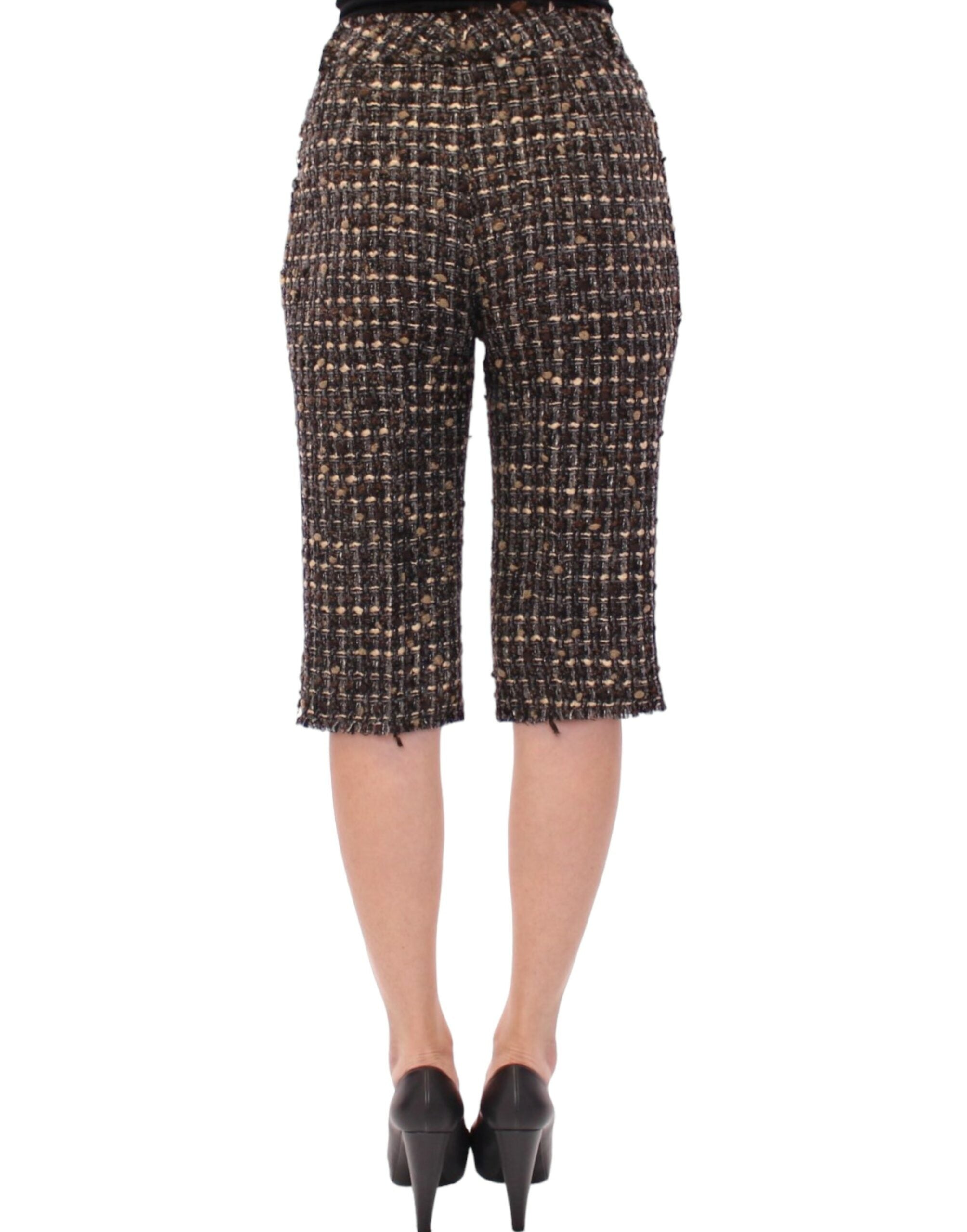Dolce & Gabbana Exquisite mehrfarbige Artisan-Shorts