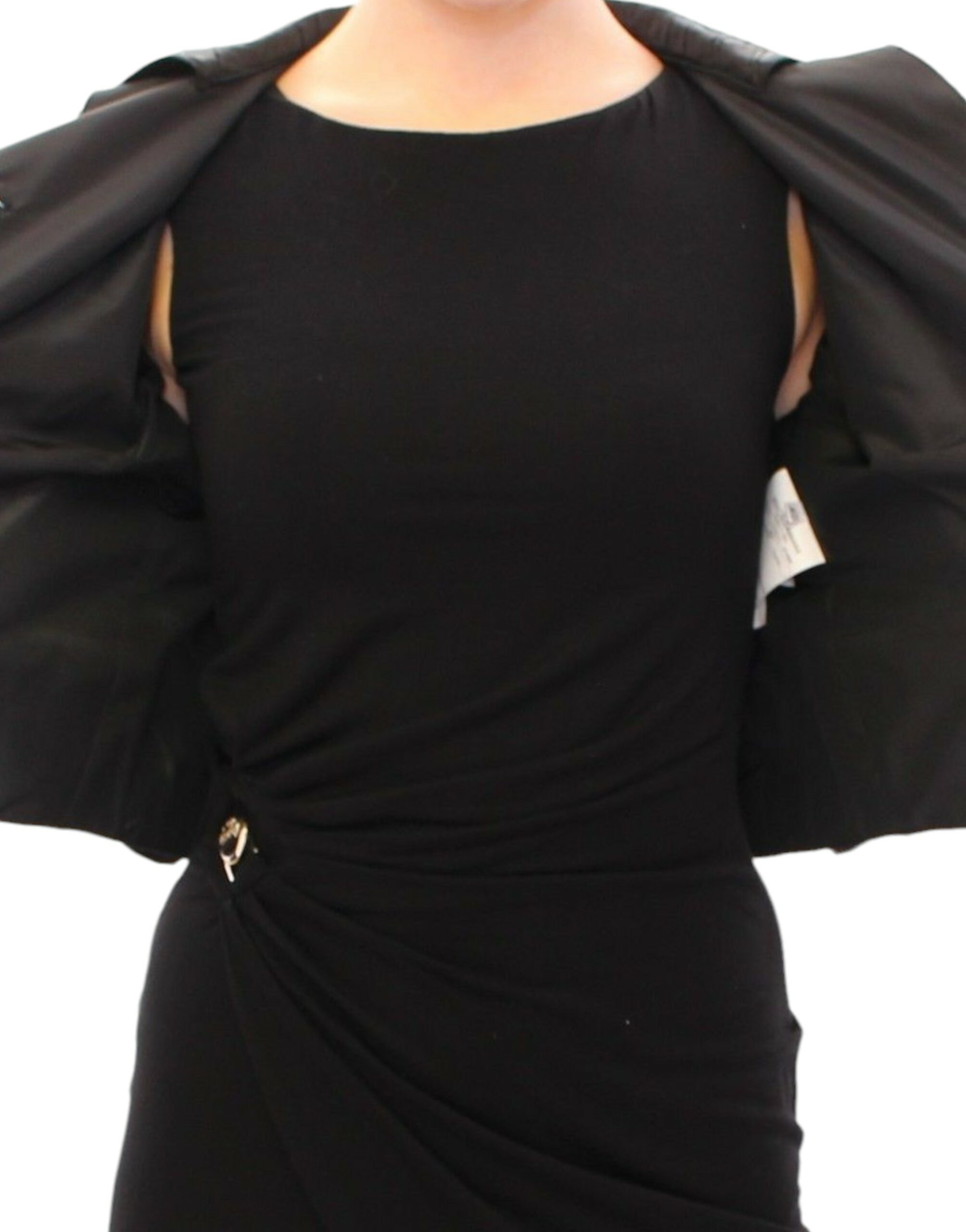 Dolce & Gabbana Elegante schwarze Bolero-Jacke