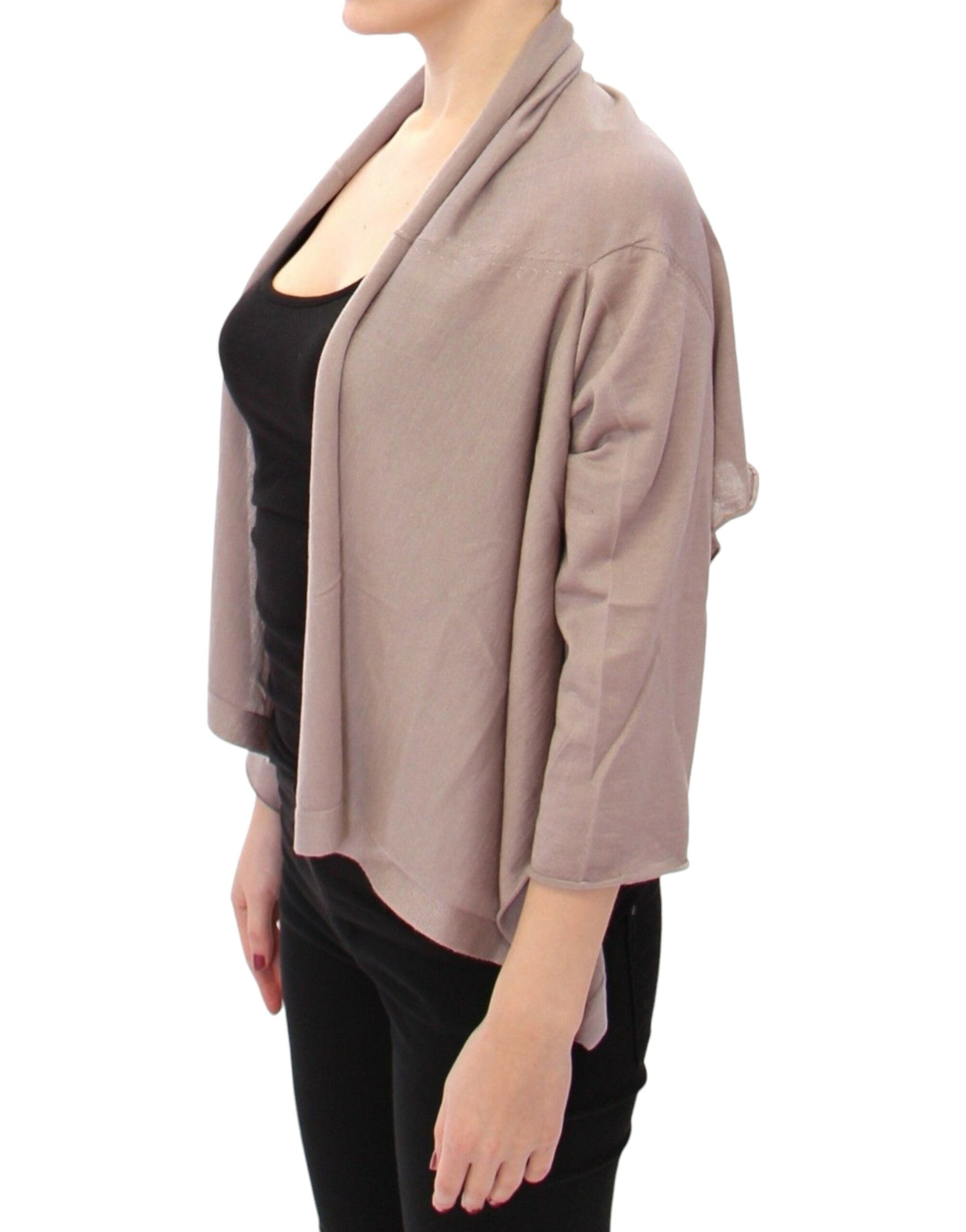 Dolce & Gabbana Eleganter, leichter Strick-Shrug aus Kaschmir-Seidenmischung