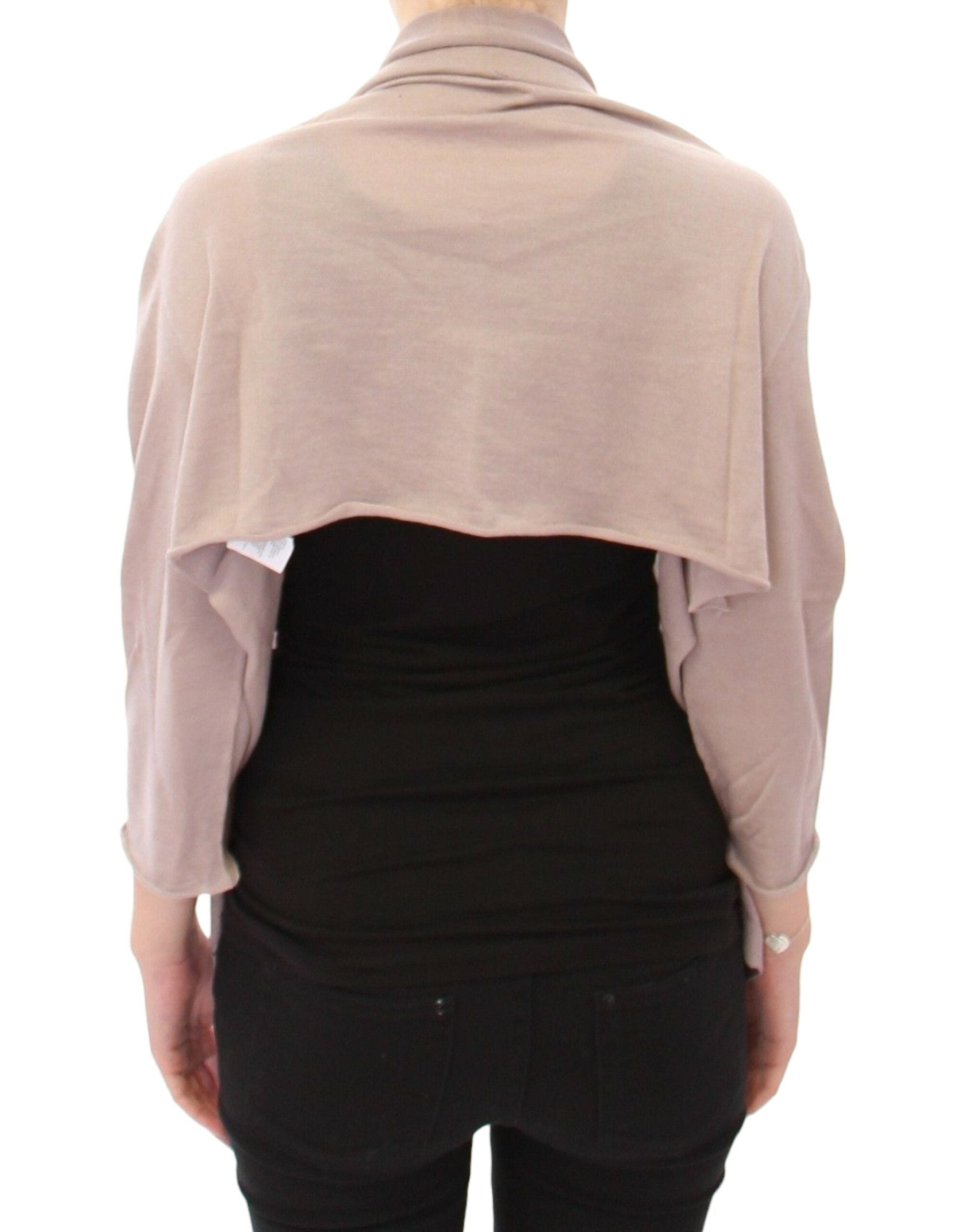 Dolce & Gabbana Eleganter, leichter Strick-Shrug aus Kaschmir-Seidenmischung