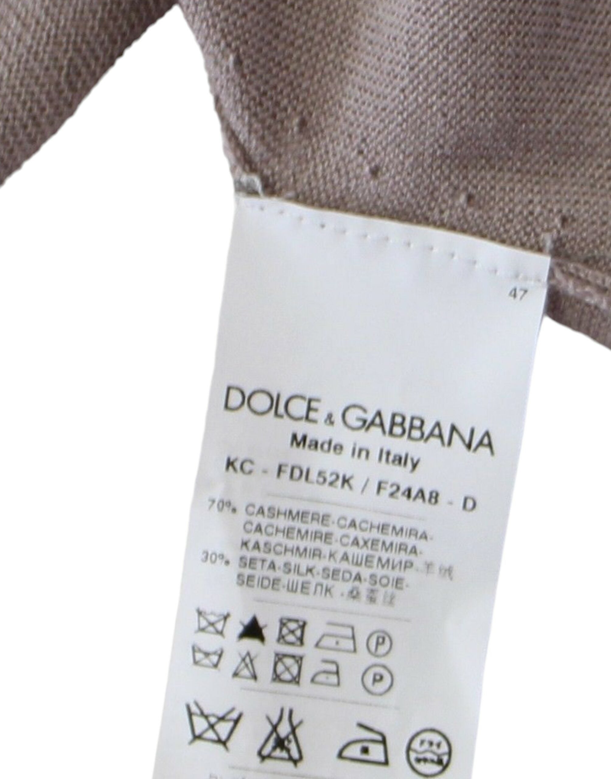 Dolce & Gabbana Eleganter, leichter Strick-Shrug aus Kaschmir-Seidenmischung