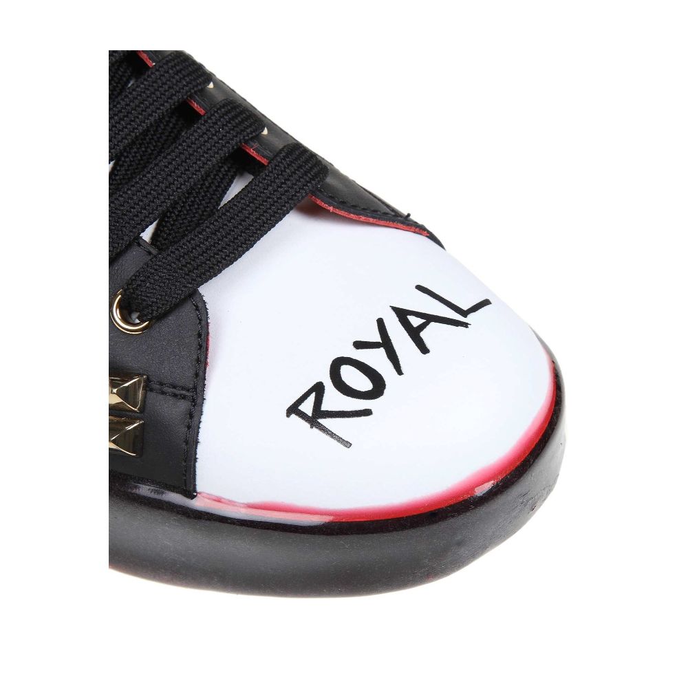 Pantofi sport Dolce & Gabbana din piele de vițel albă pentru femei