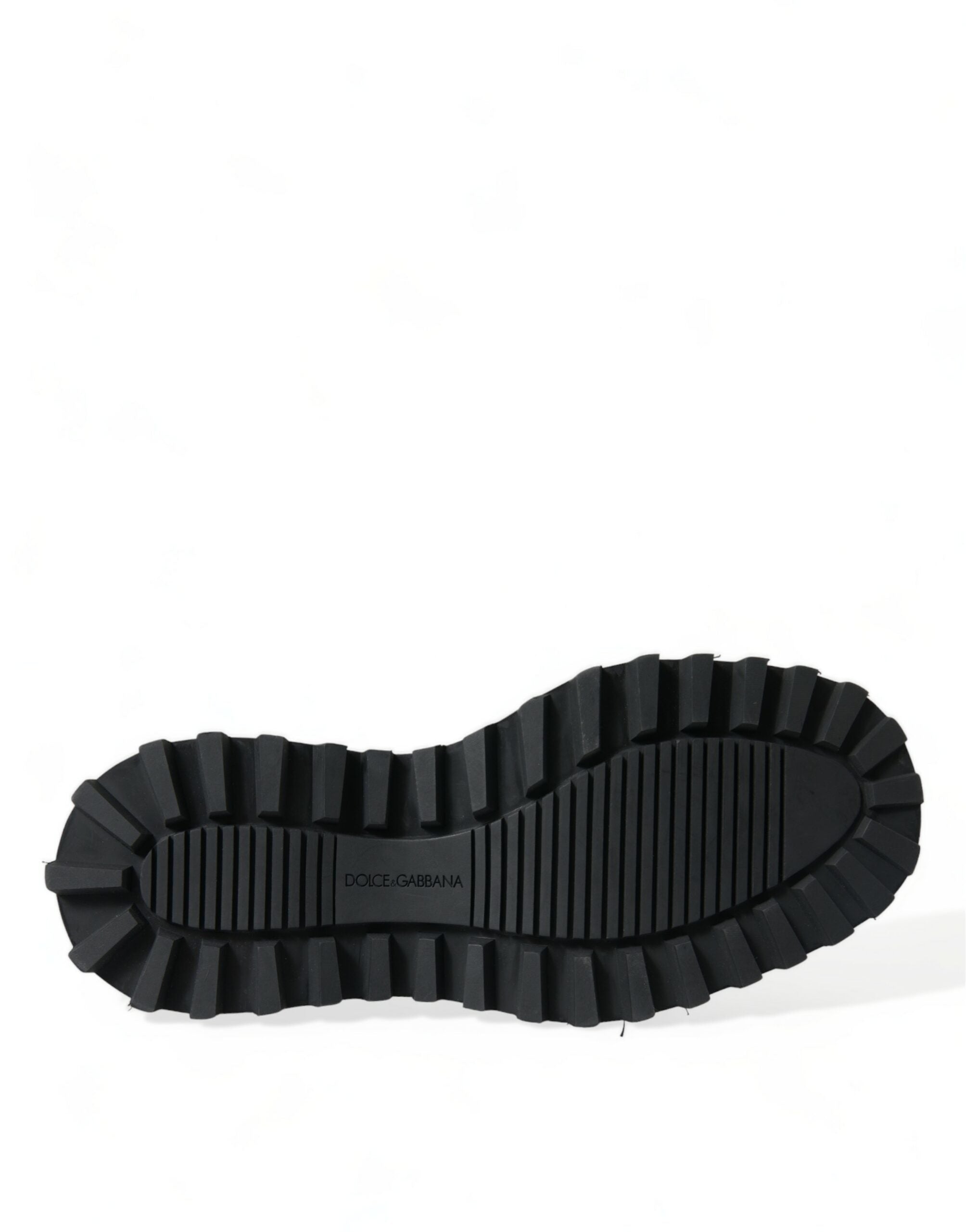 Dolce & Gabbana Elegante schwarze Chelsea-Slipper