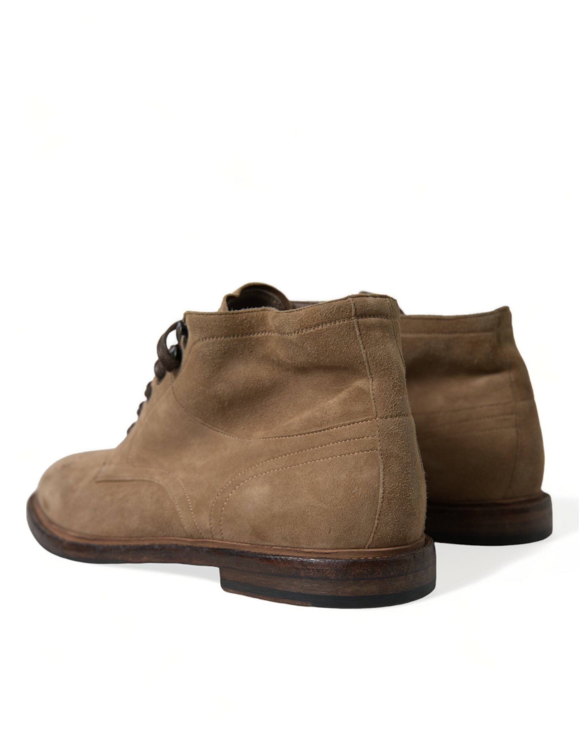 Dolce & Gabbana Elegante Schnürstiefeletten aus Leder