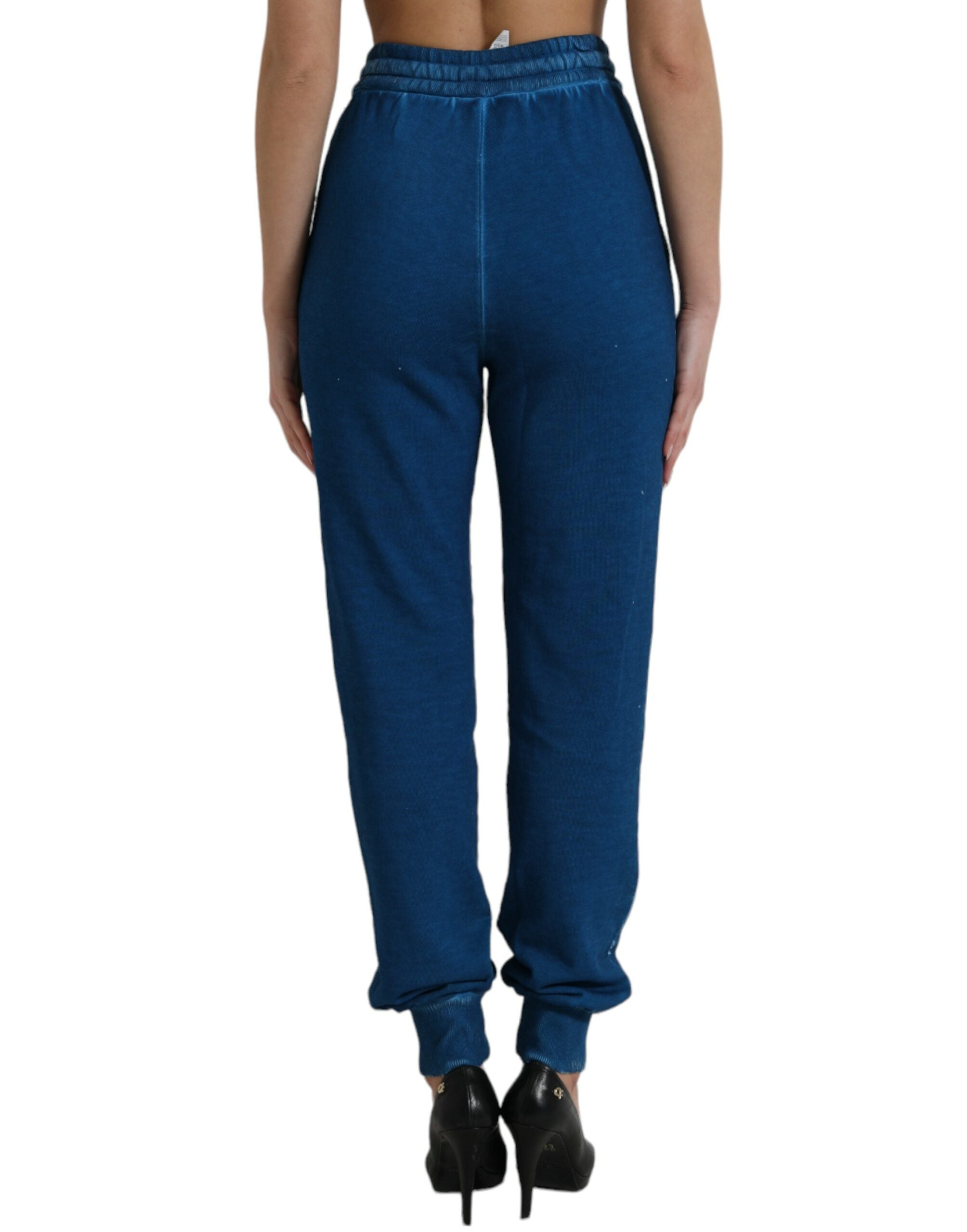 Dolce & Gabbana – Jogginghose aus Baumwolle mit hohem Bund