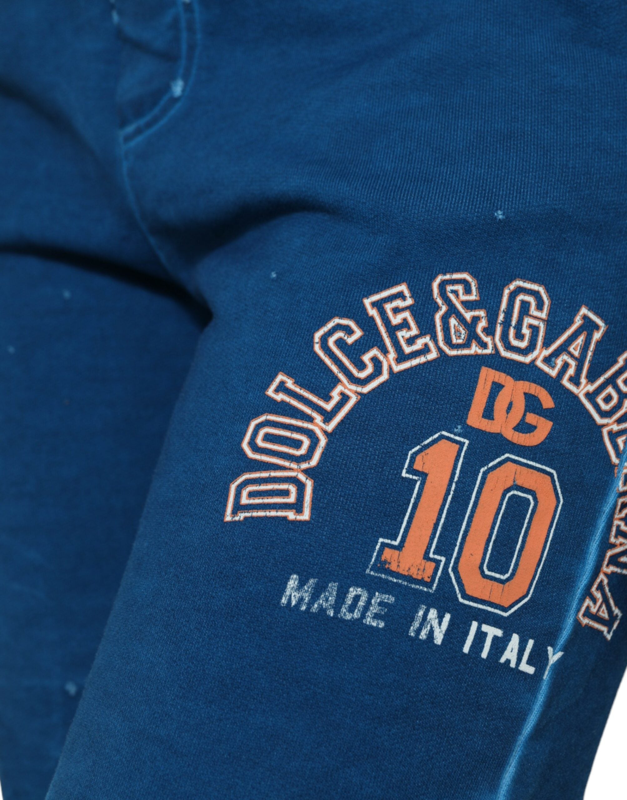 Dolce & Gabbana – Jogginghose aus Baumwolle mit hohem Bund