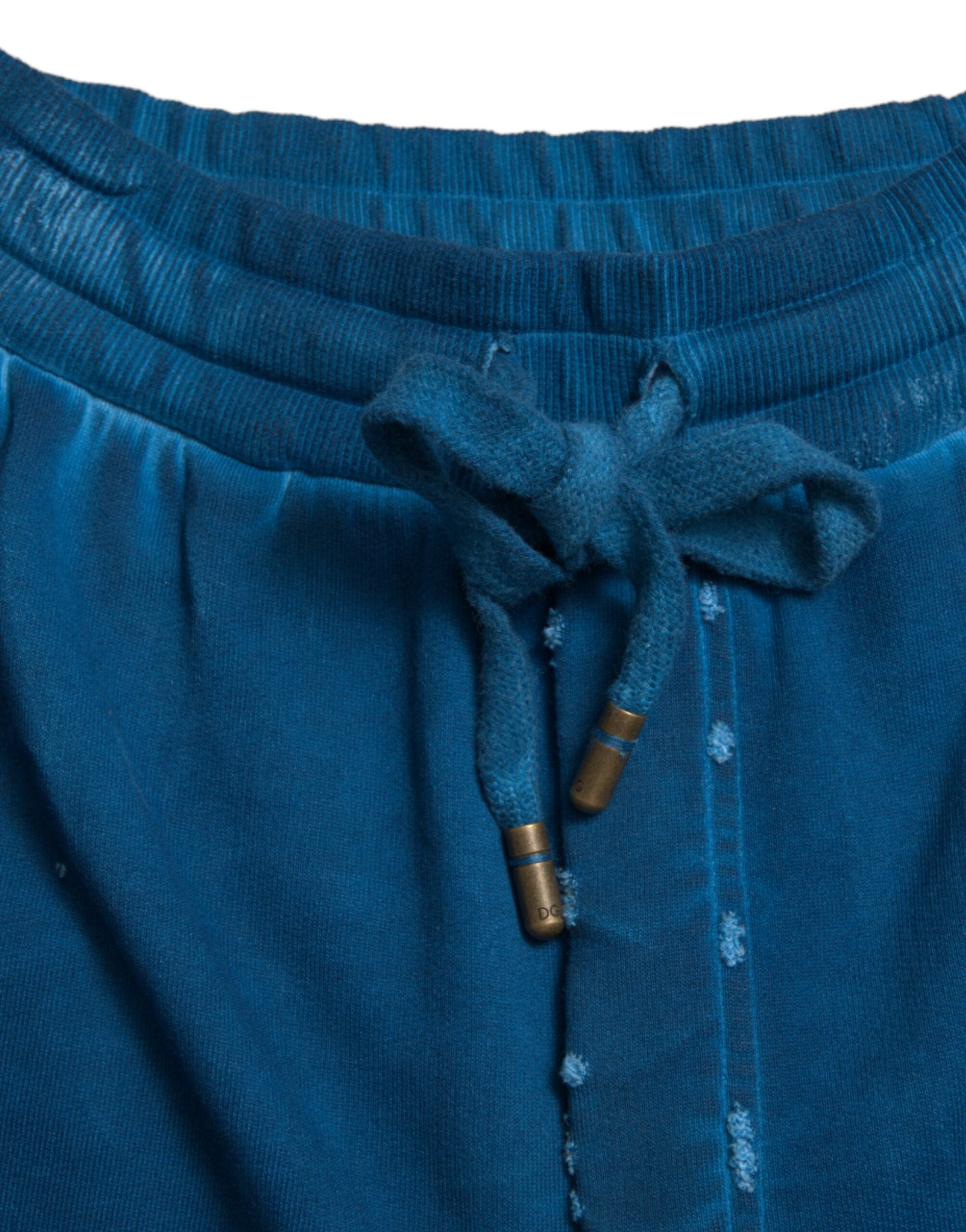 Dolce & Gabbana – Jogginghose aus Baumwolle mit hohem Bund