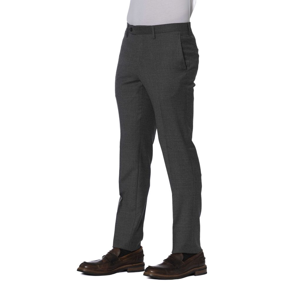 Trussardi Graue Wollhose für Herren