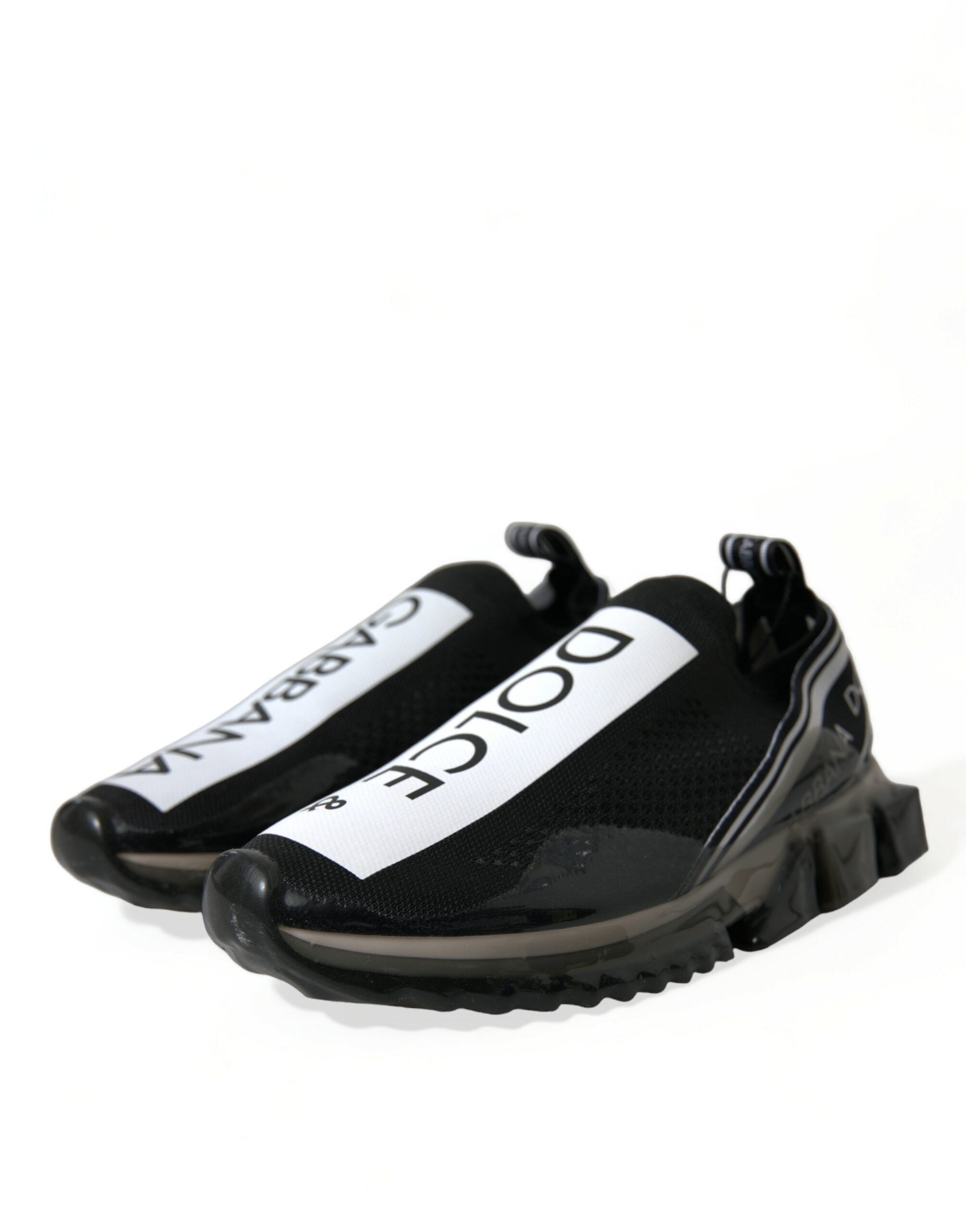 Dolce & Gabbana Elegante Sorrento Sneakers in Schwarz und Weiß