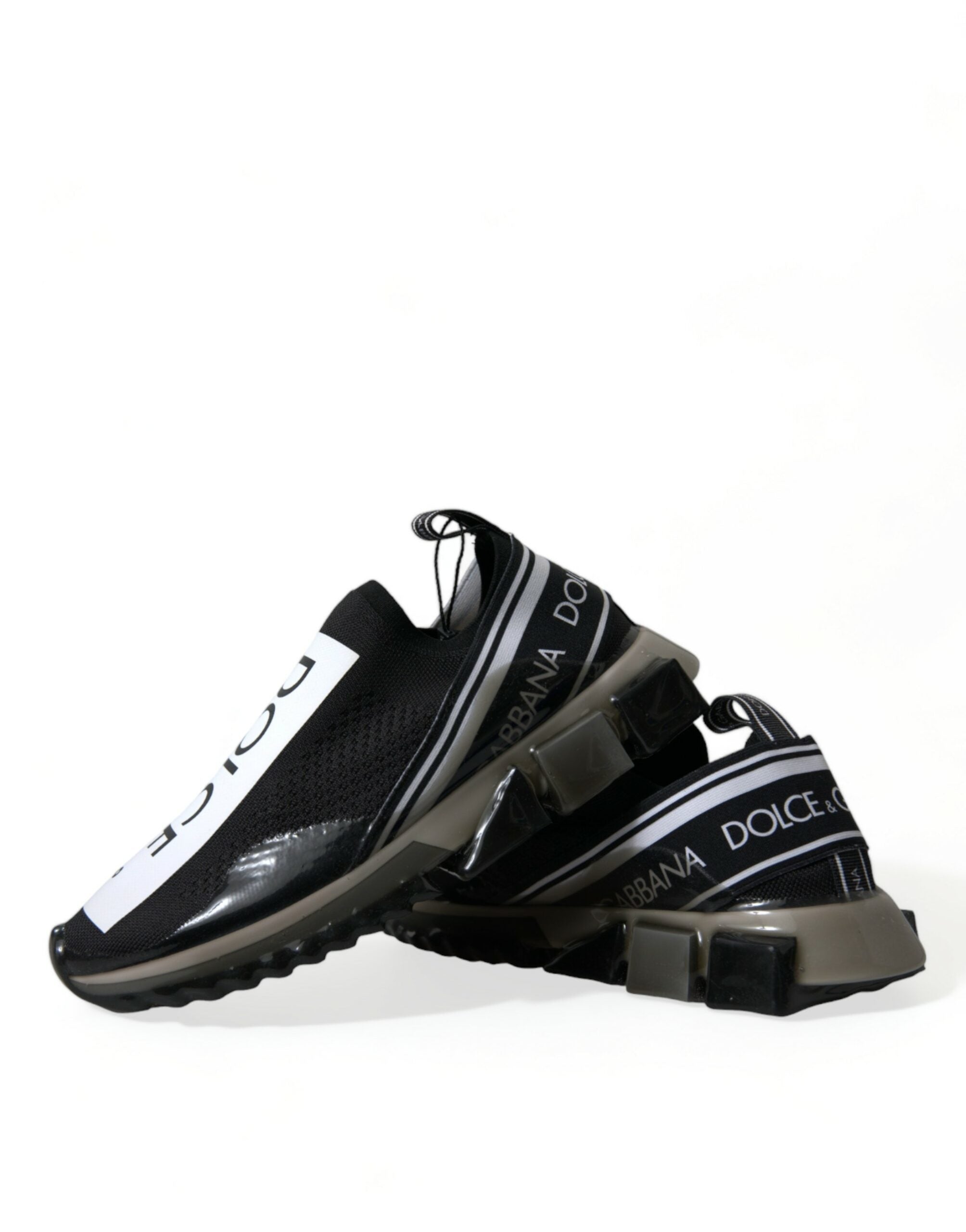 Dolce & Gabbana Elegante Sorrento Sneakers in Schwarz und Weiß