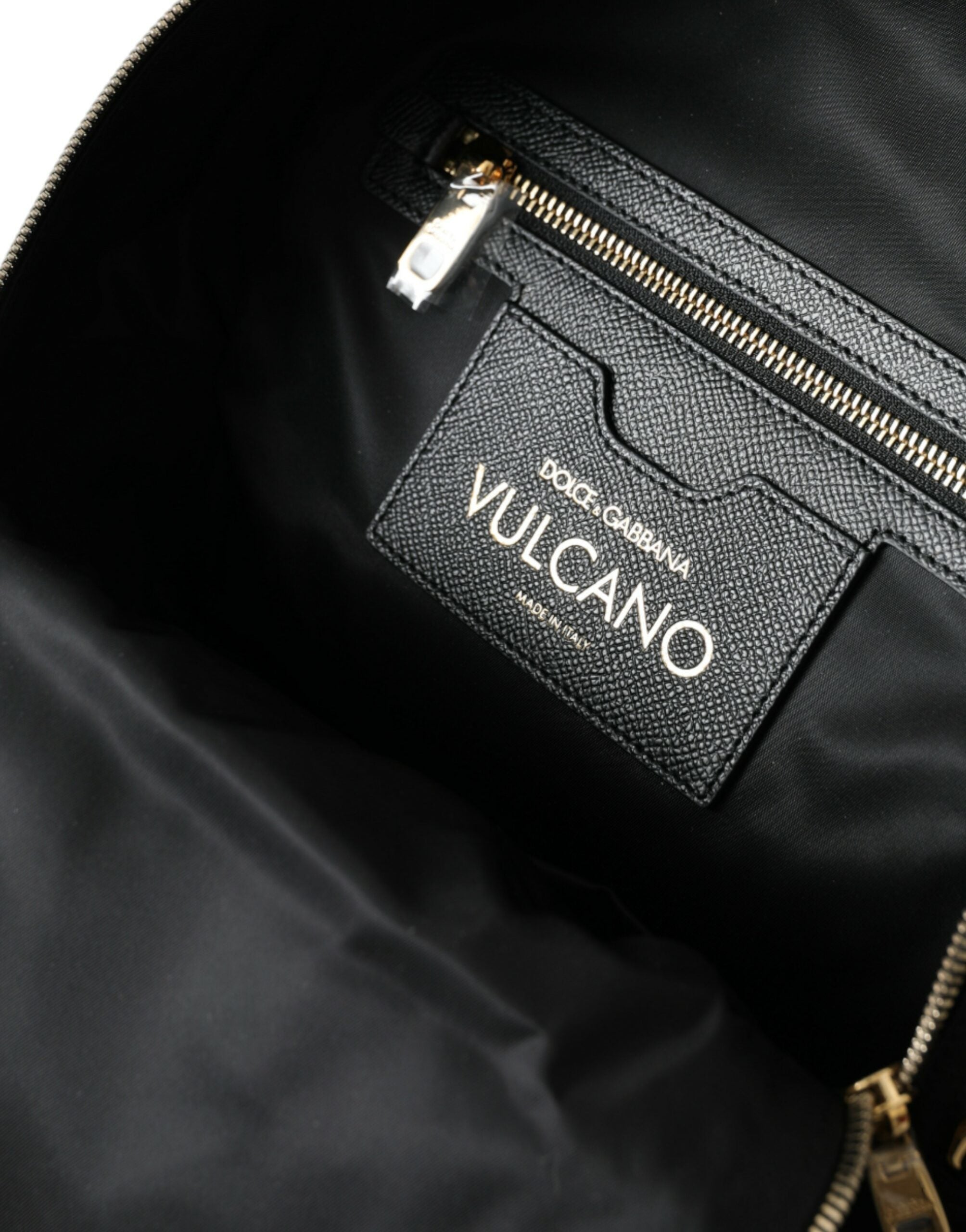 Dolce & Gabbana – Eleganter, verzierter schwarzer Rucksack