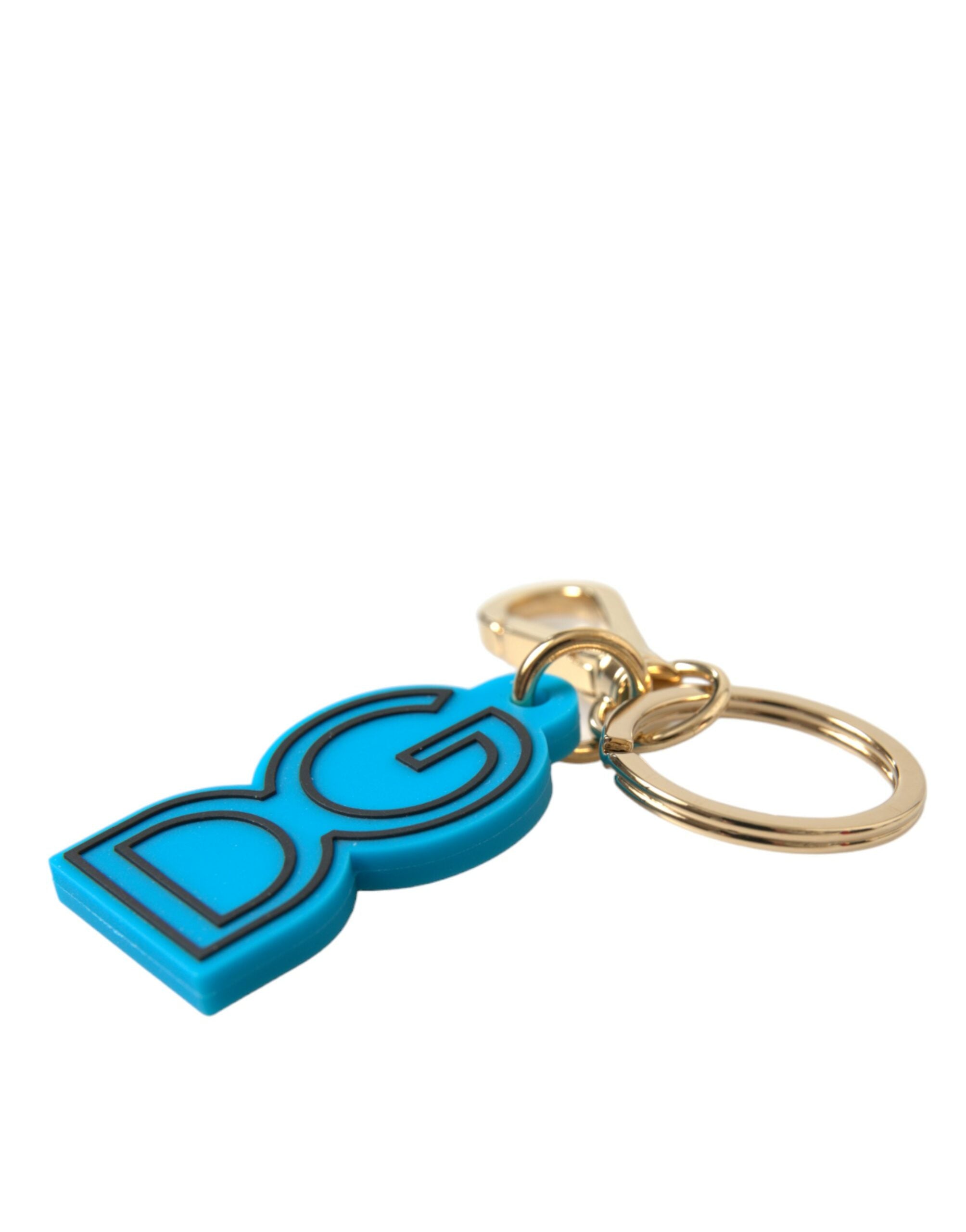 Dolce & Gabbana Breloc elegant albastru și auriu