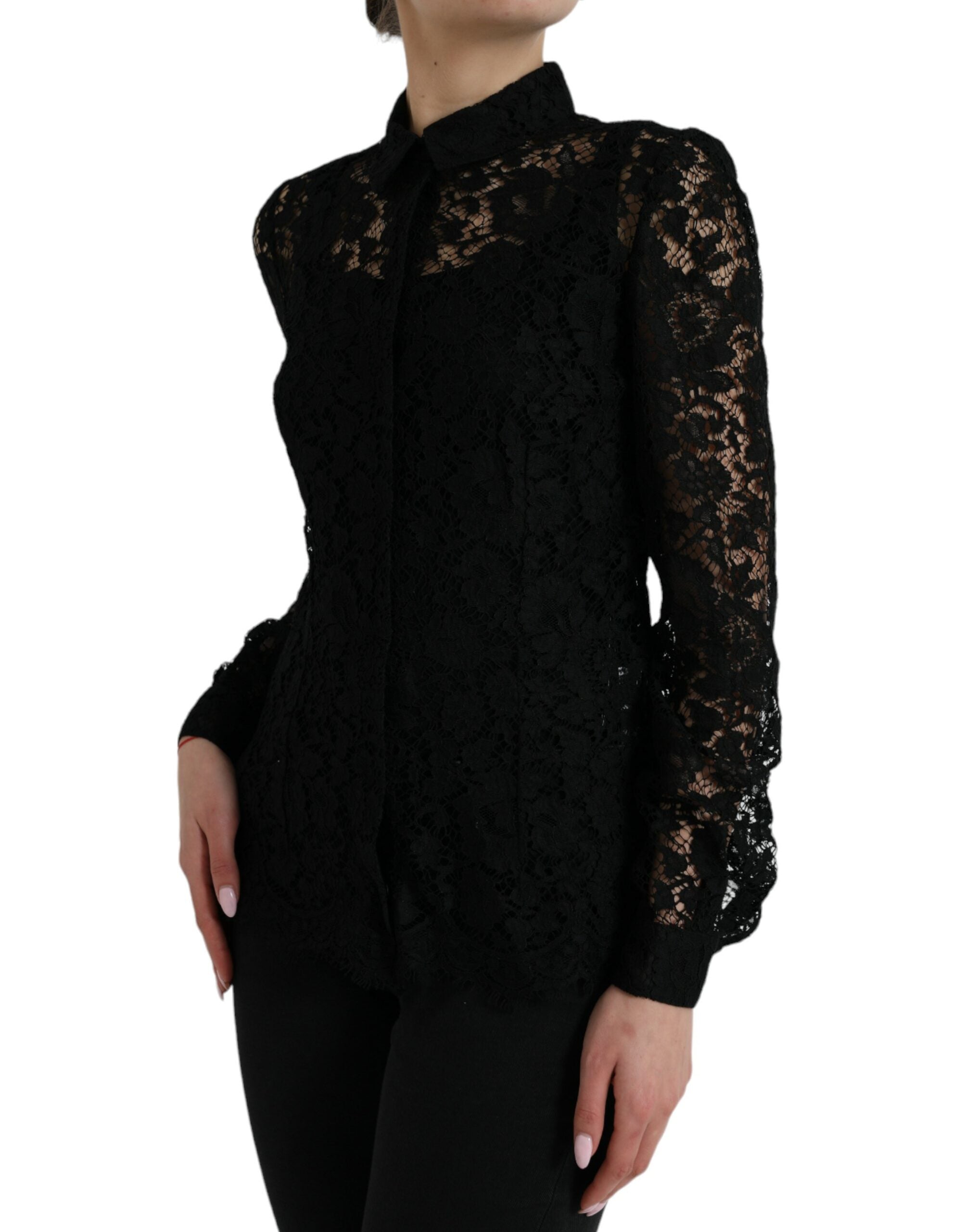 Bluză elegantă cu imprimeu floral Dolce & Gabbana