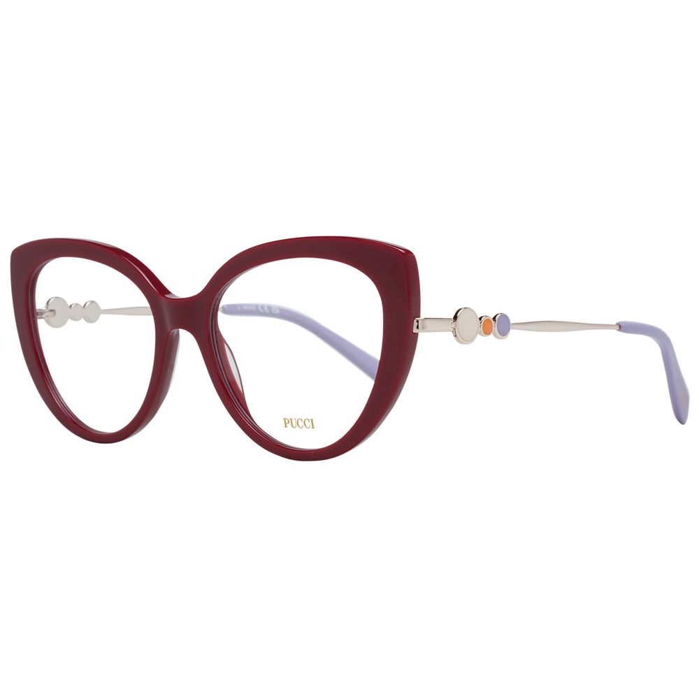 Emilio Pucci Rote optische Brillenfassungen für Damen
