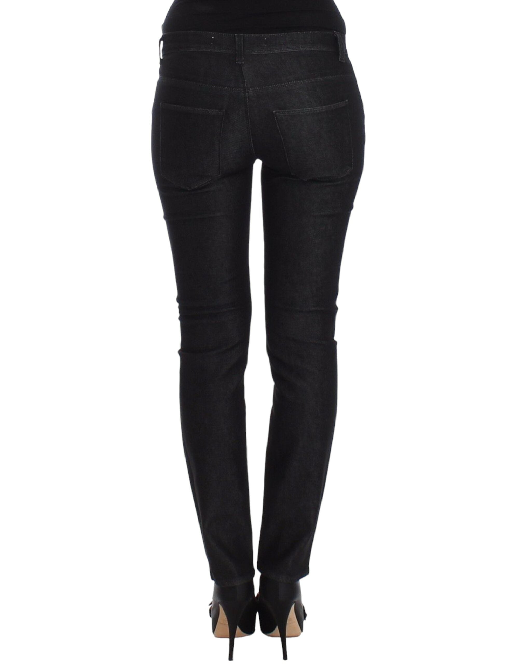 Ermanno Scervino Schicke schwarze Skinny Jeans – Elegant & Slim Fit