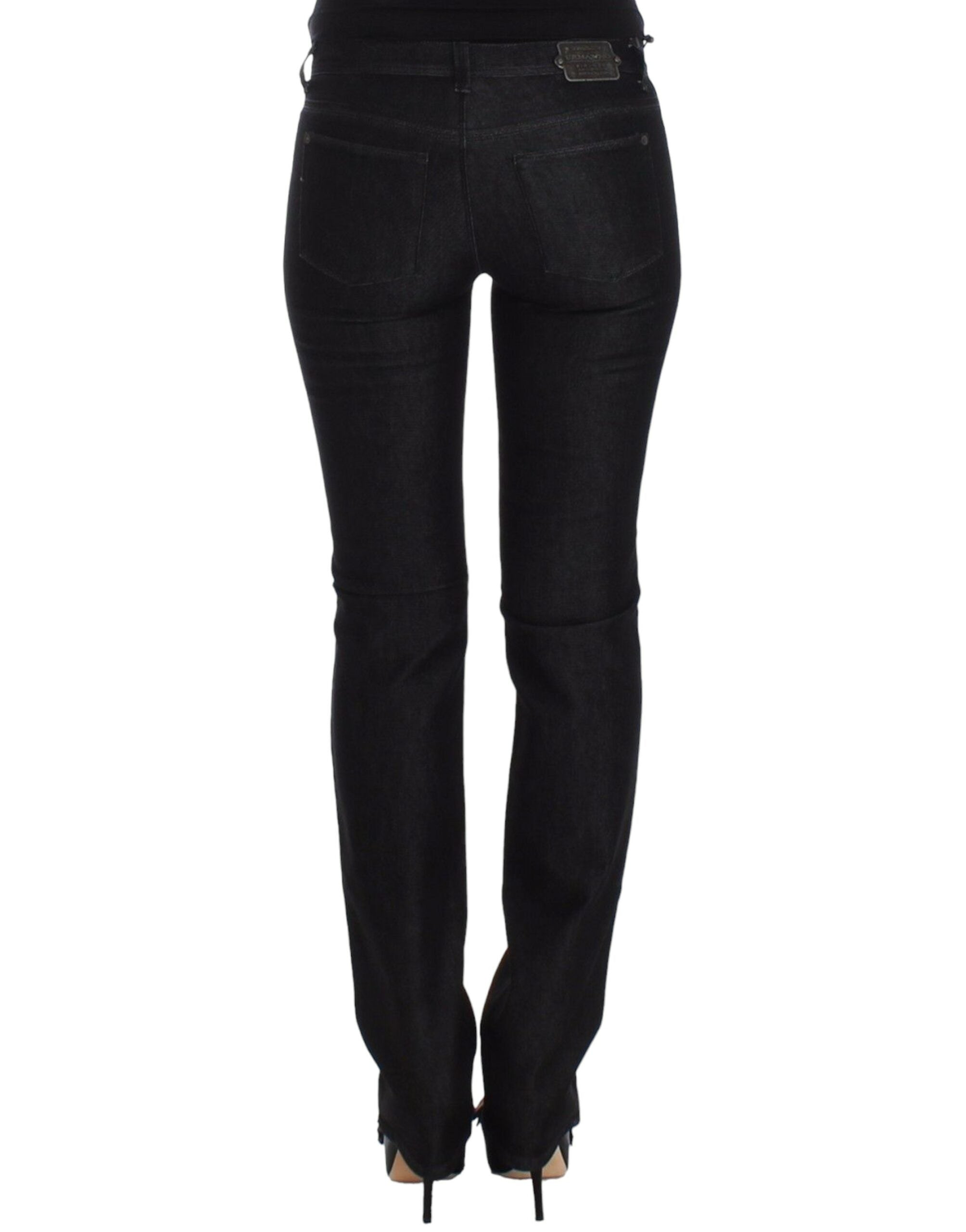 Ermanno Scervino – Schicke, schwarze Slim-Skinny-Jeans