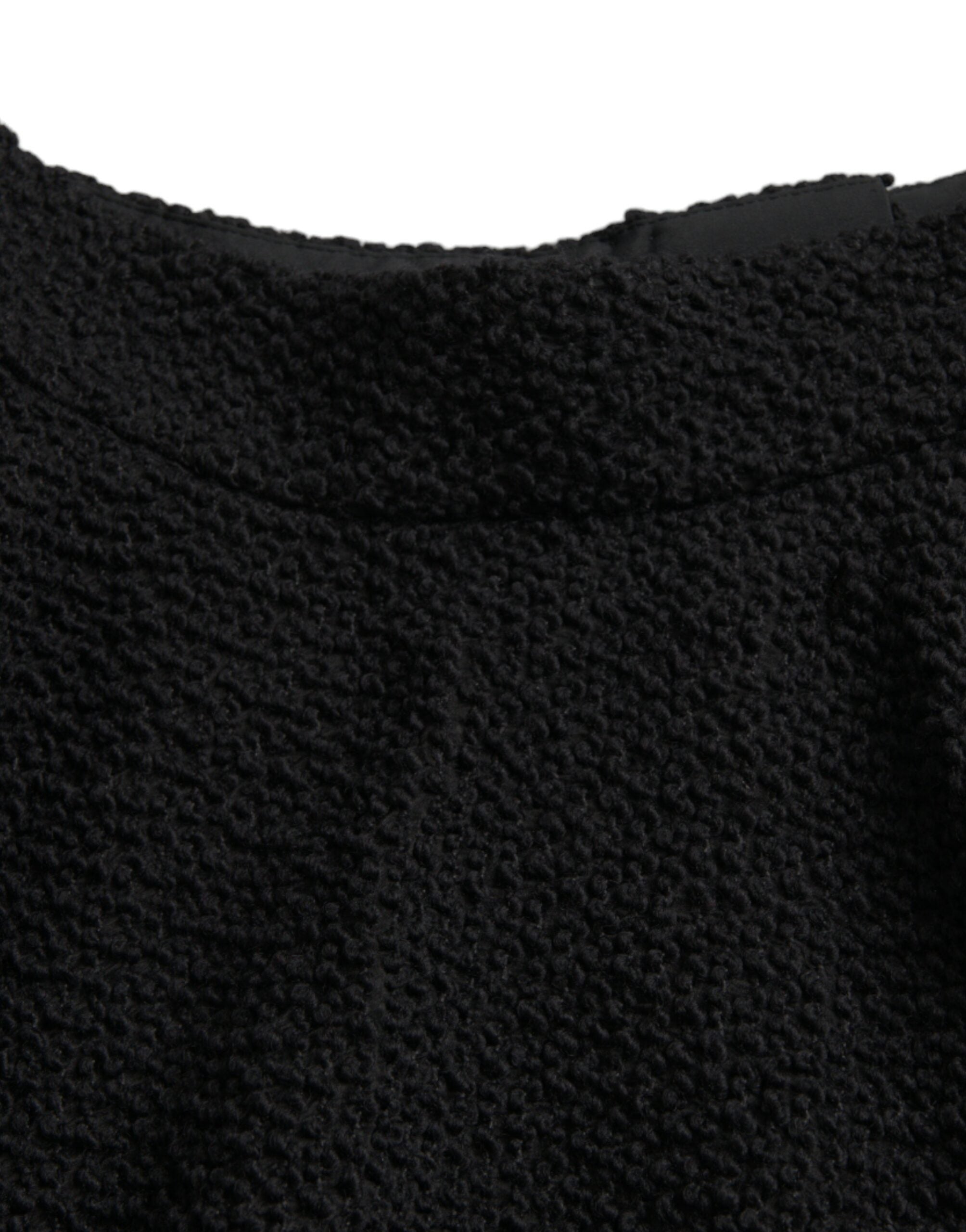 Dolce & Gabbana – Schwarzer, knielanger A-Linien-Rock mit hoher Taille