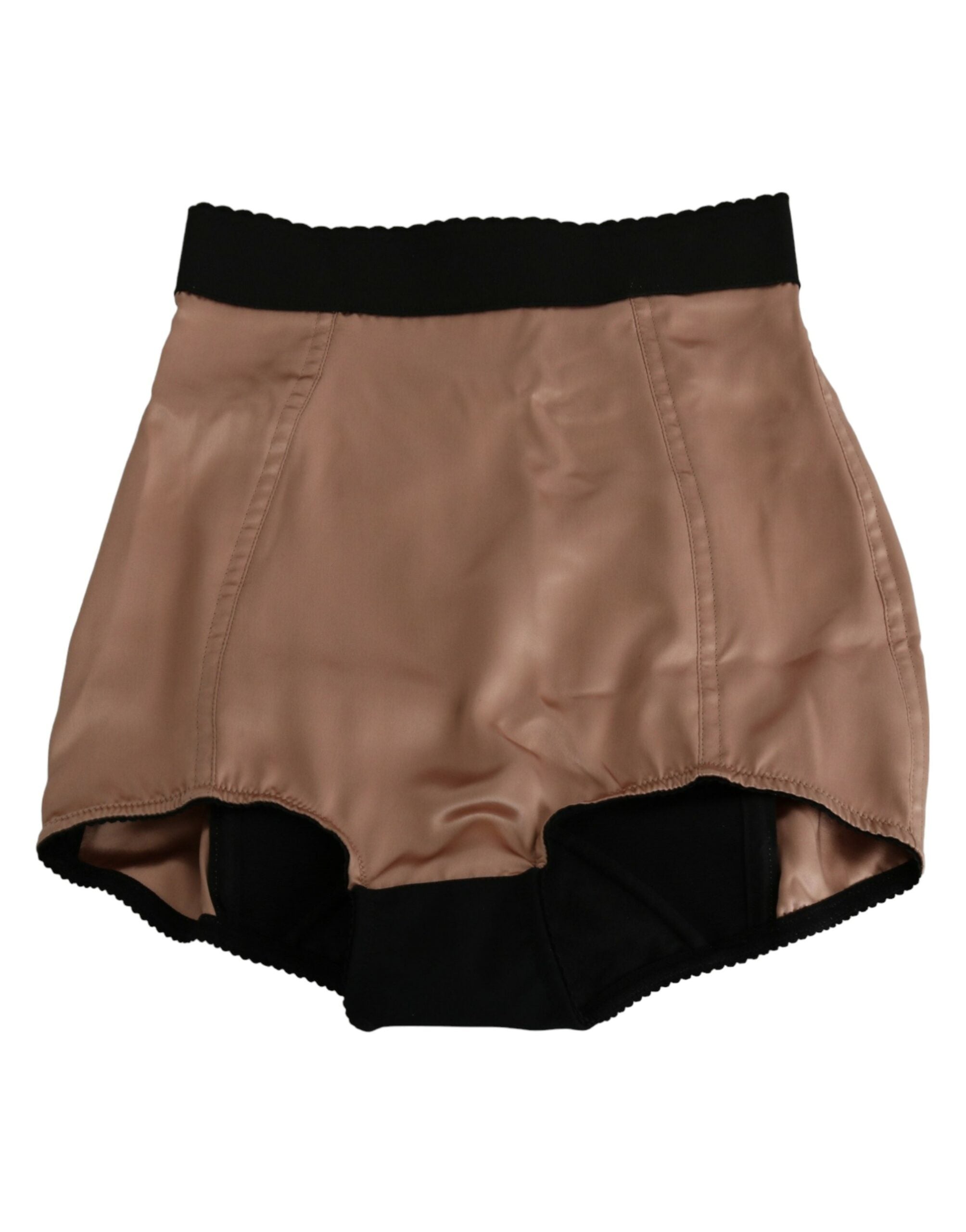 Dolce & Gabbana Mini-Hotpants aus Seide mit hoher Taille