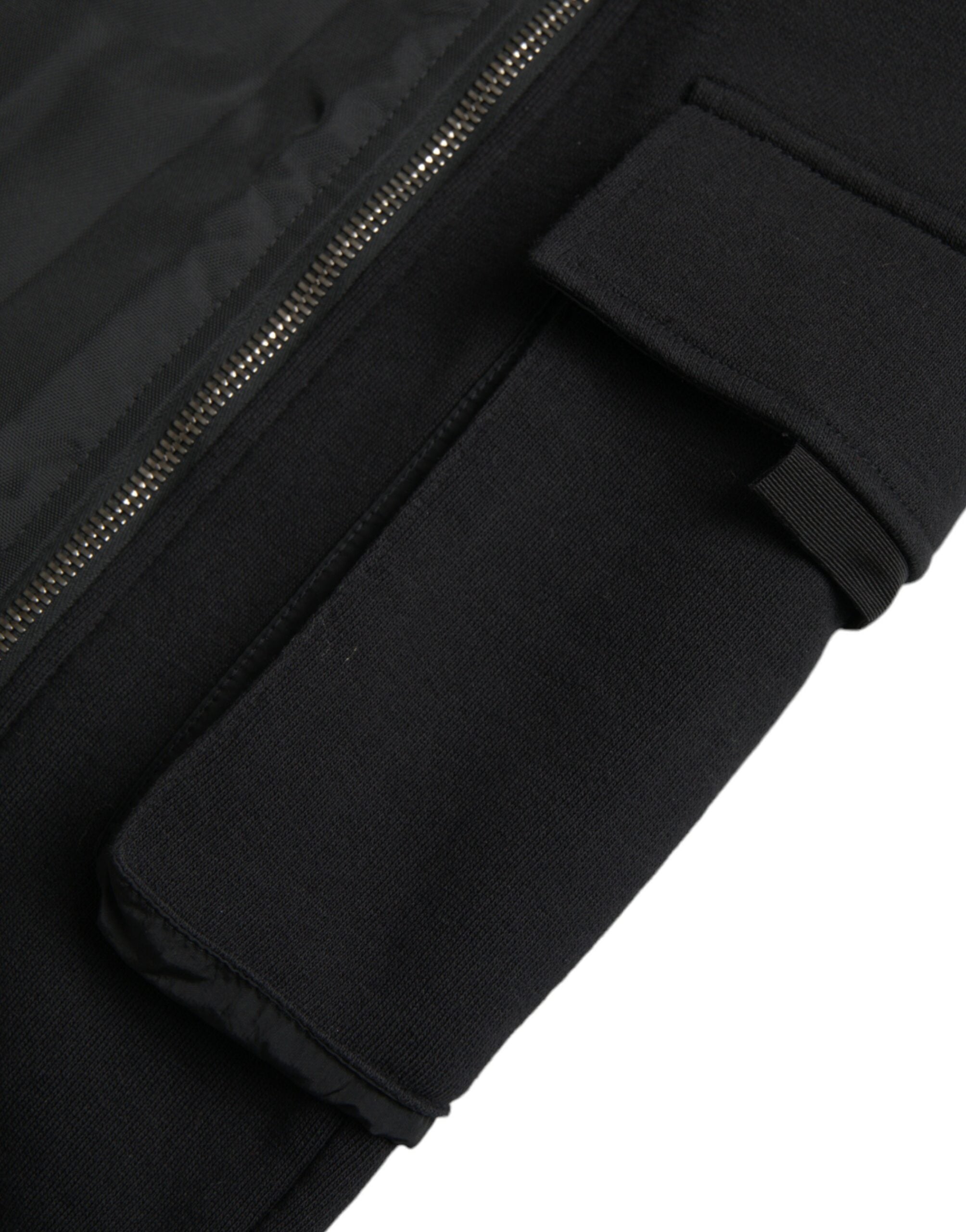 Dolce & Gabbana – Schwarze Skinny-Hose aus Baumwollmischung