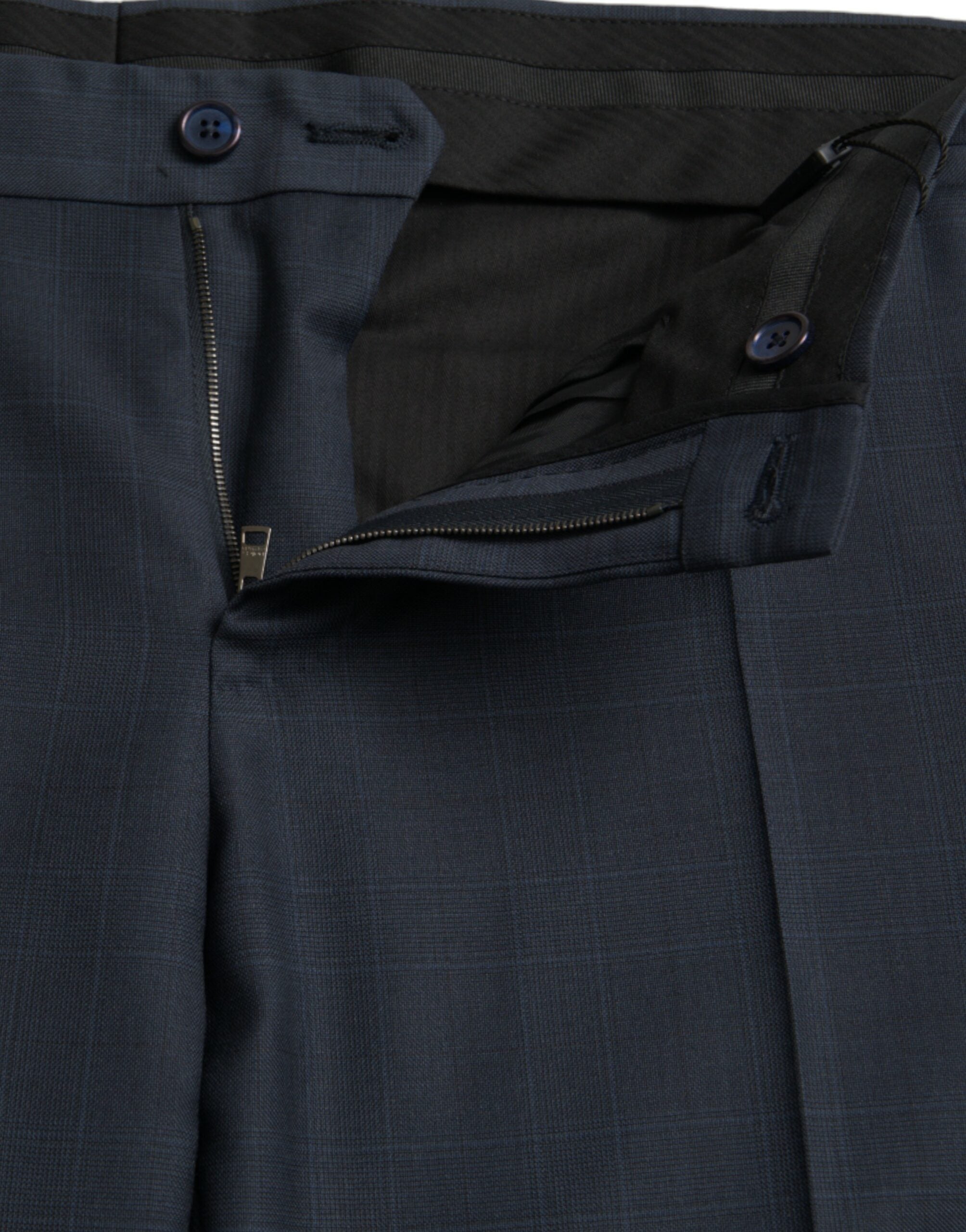 Dolce & Gabbana Herren Enge Anzughose aus Wolle in Blau