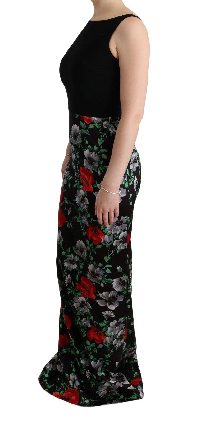 Dolce & Gabbana Elegantes Etuikleid mit Blumenmuster